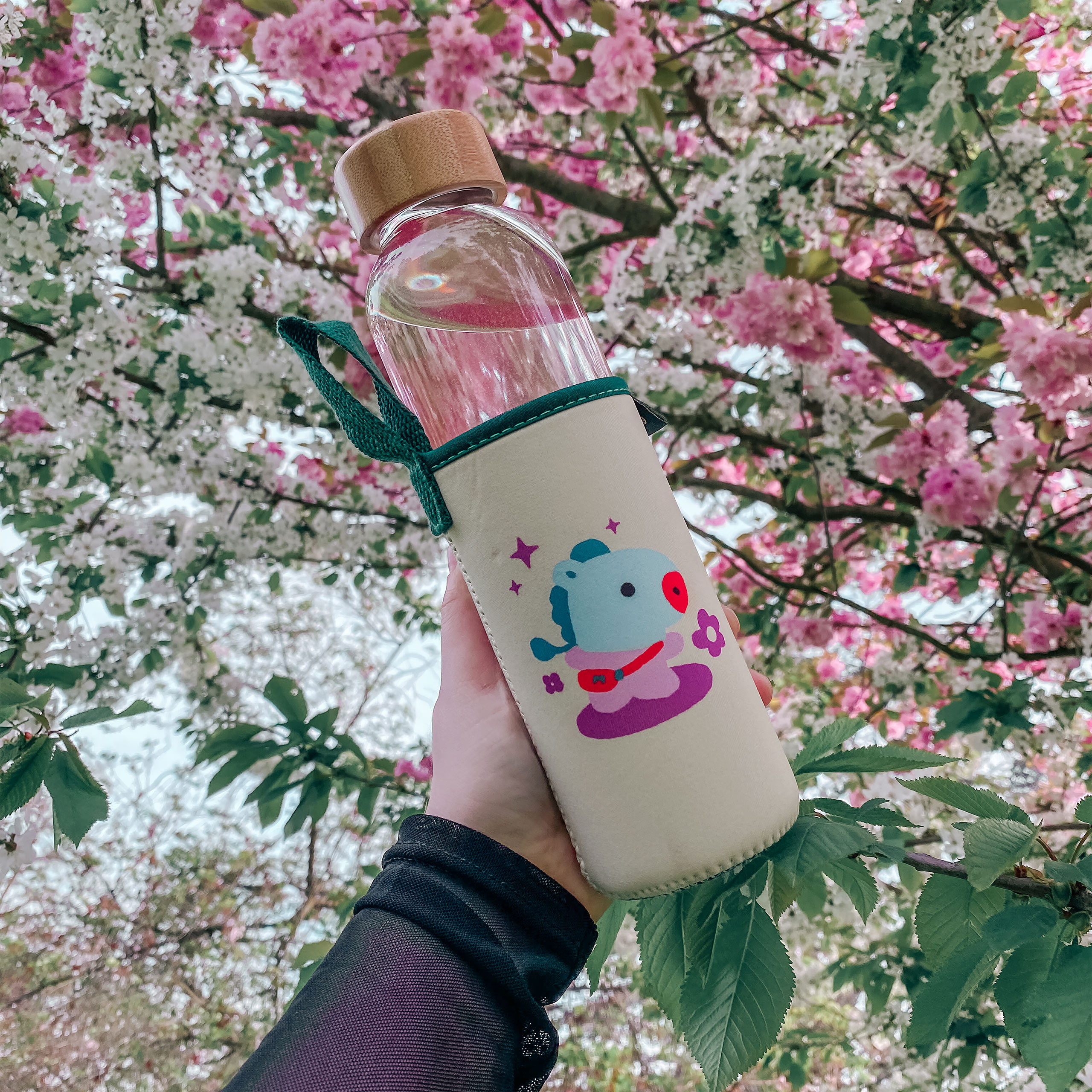 Line Friends - BT21 Mang Botella de agua