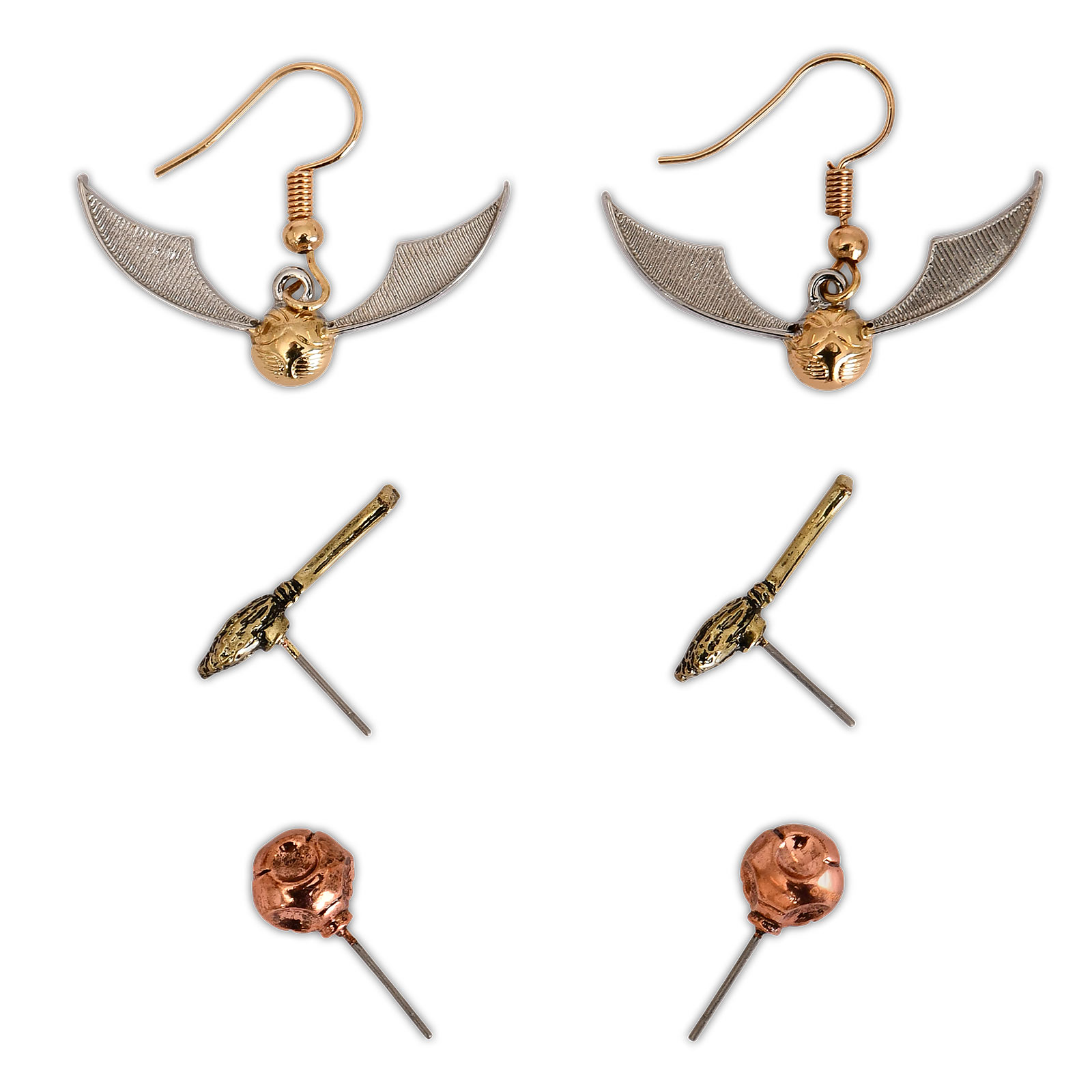 Harry Potter - Quidditch Earrings Set