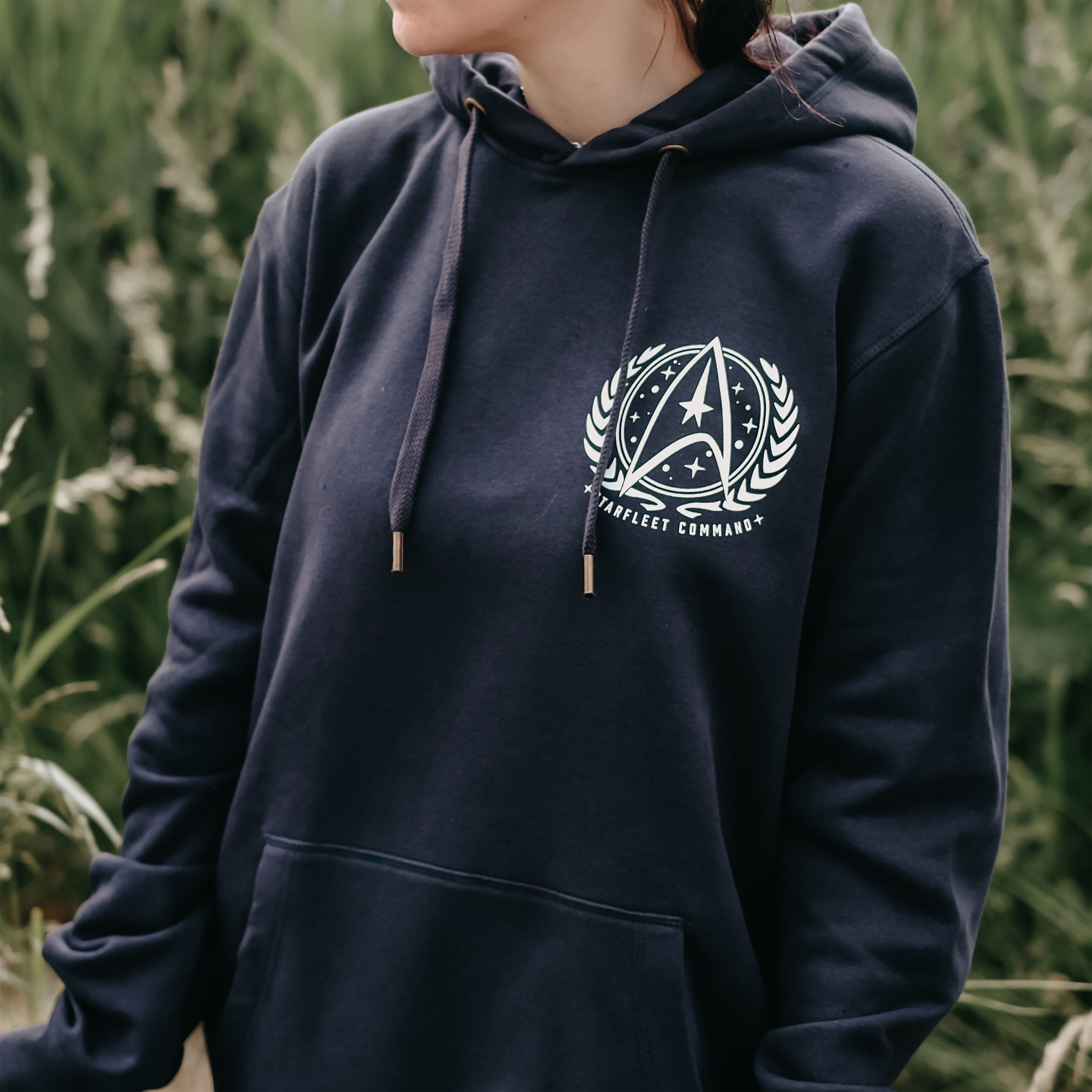 Star Trek - Starfleet Command Hoodie blau