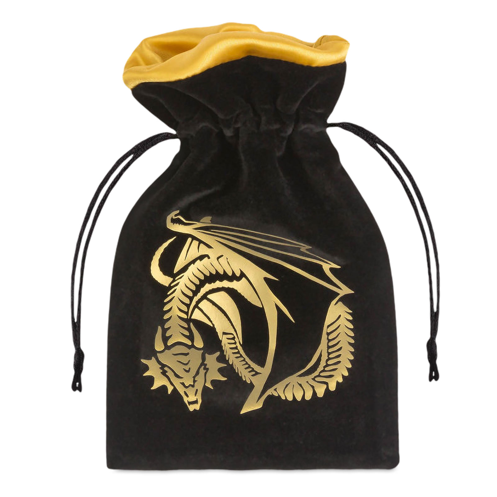 Dragons RPG Symbol Dice Bag Black