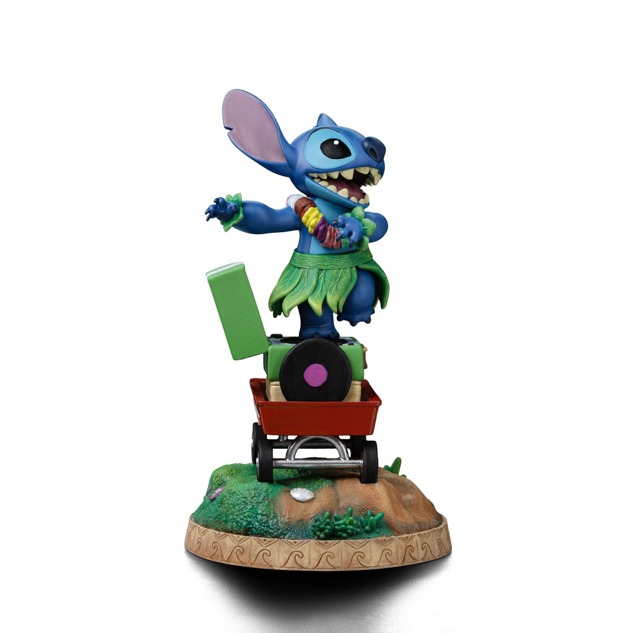 Lilo & Stitch Art Scale-staty 1/10 Stitch Hula 17 cm