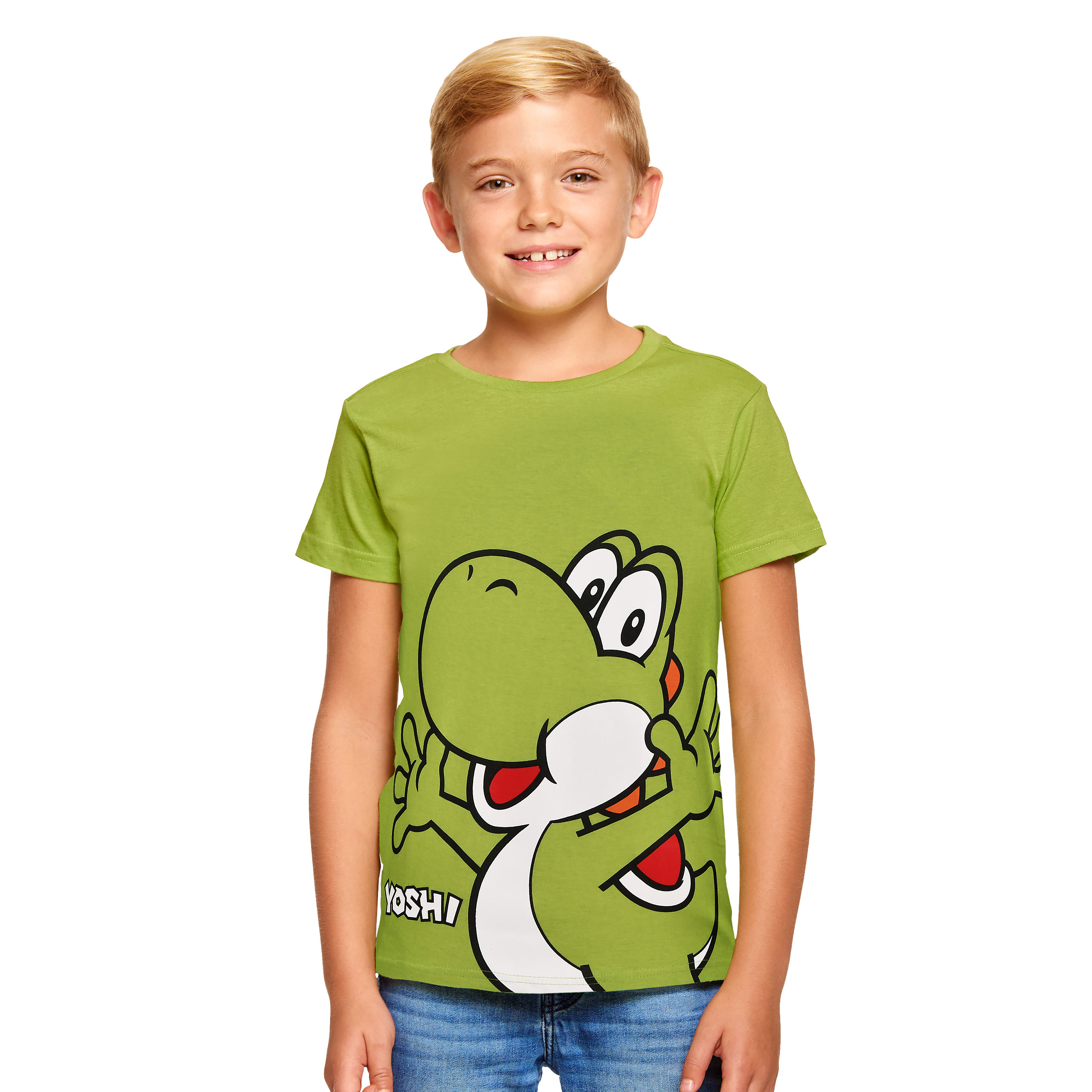 Super Mario - Yoshi T-shirt Kinderen groen