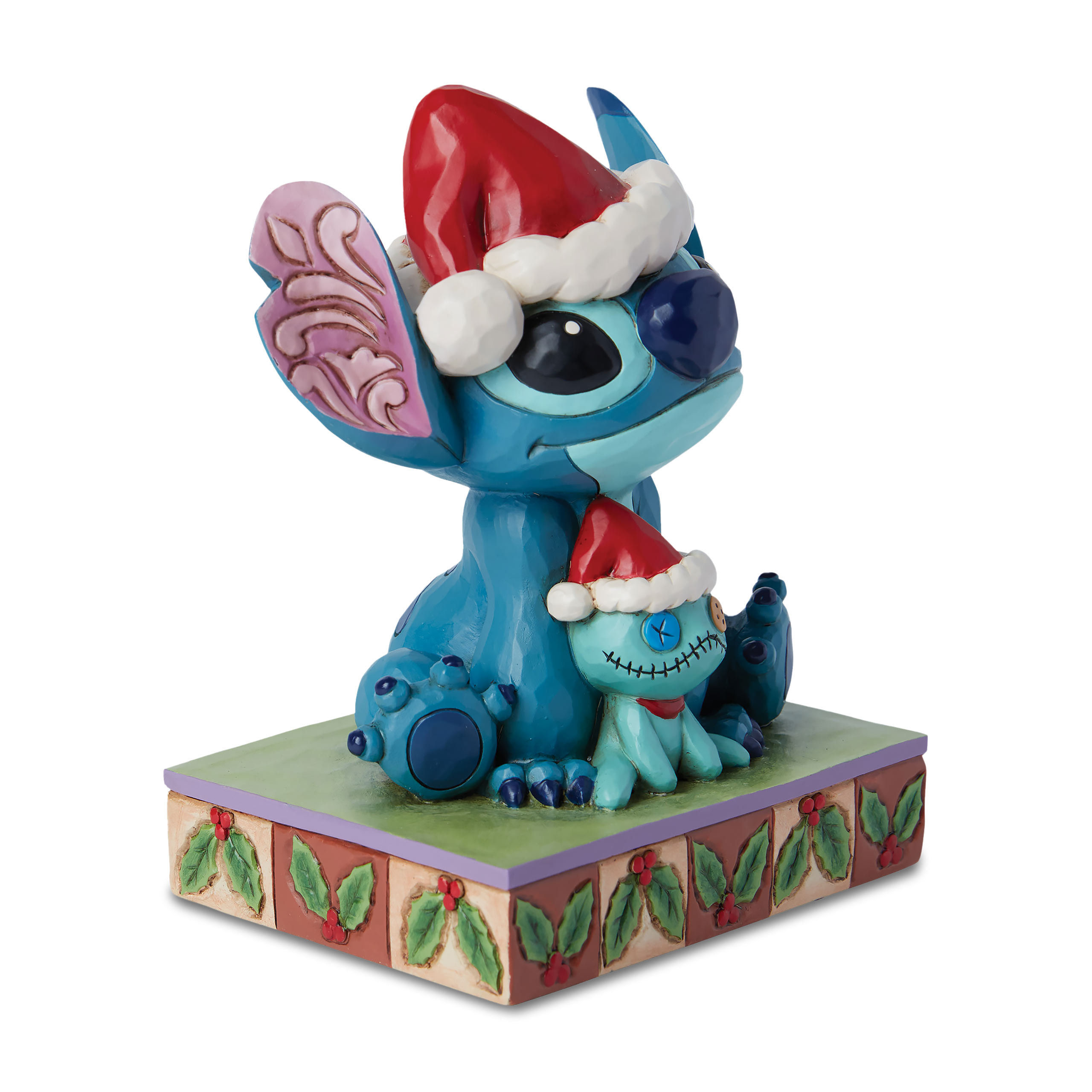 Stitch Santa with Quirk Figure - Lilo & Stitch