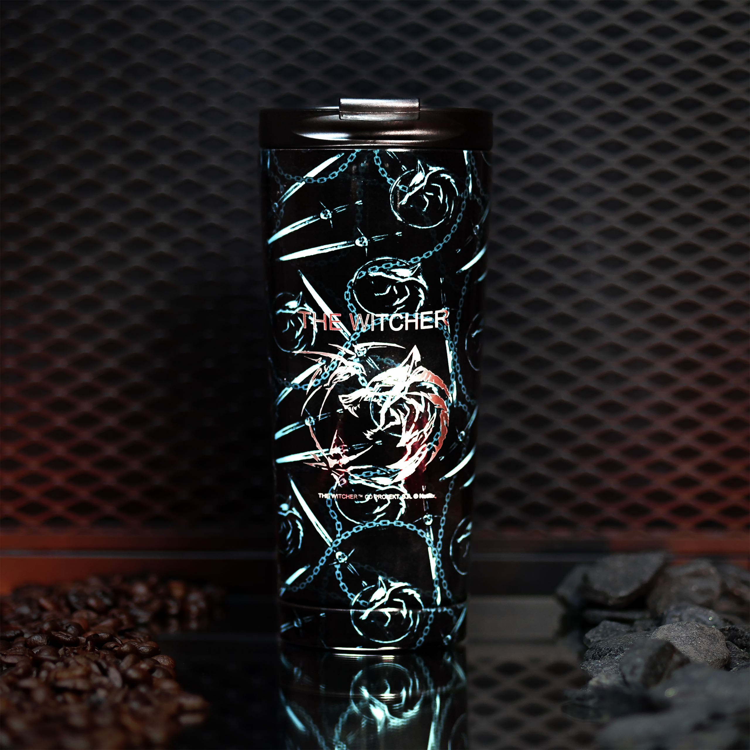 Witcher - Wolf Logo To Go Cup