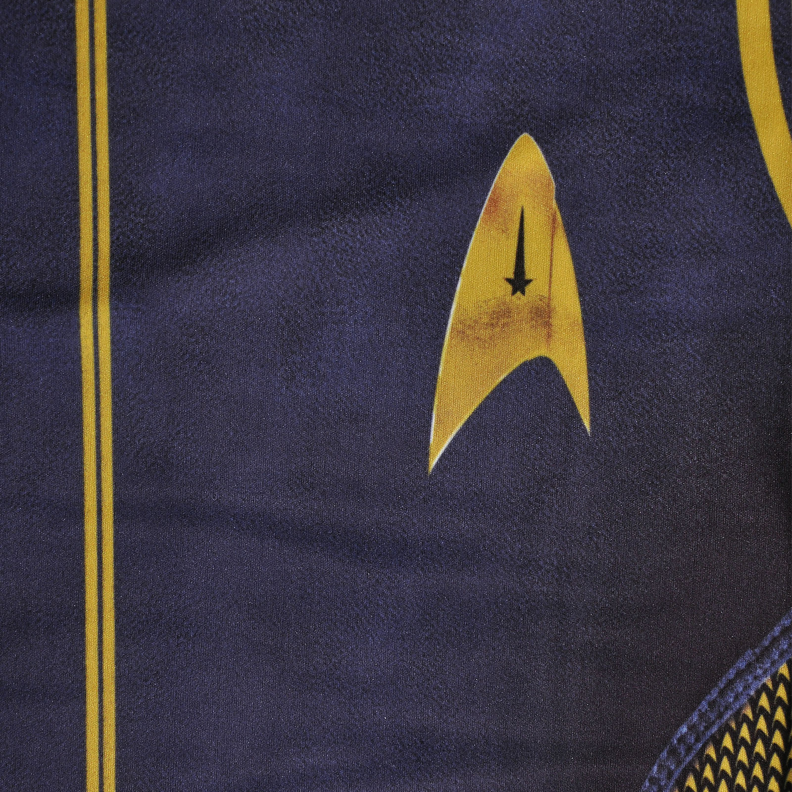 Star Trek - T-shirt bleu uniforme de commandant Discovery