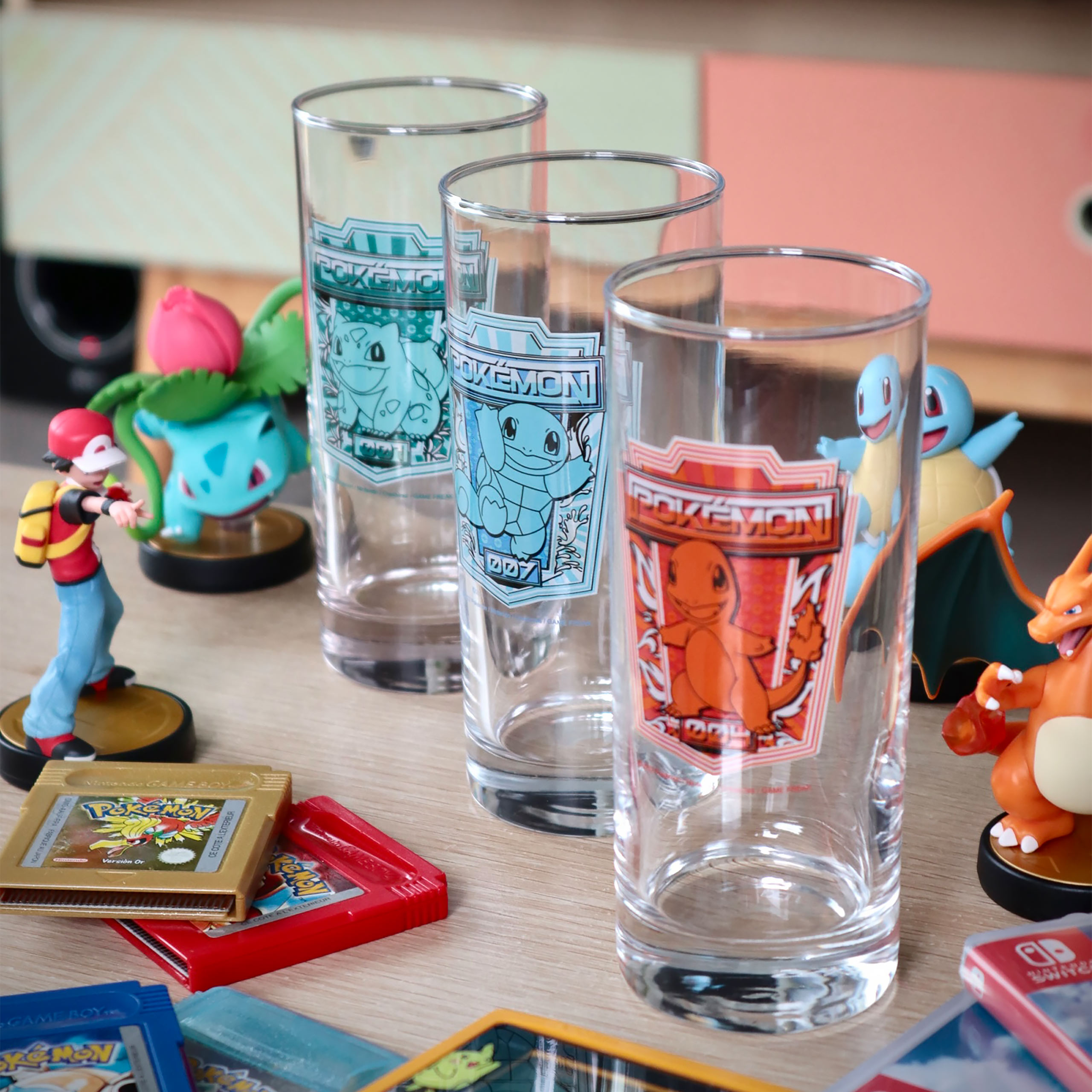 Pokemon - Starter Gläserset