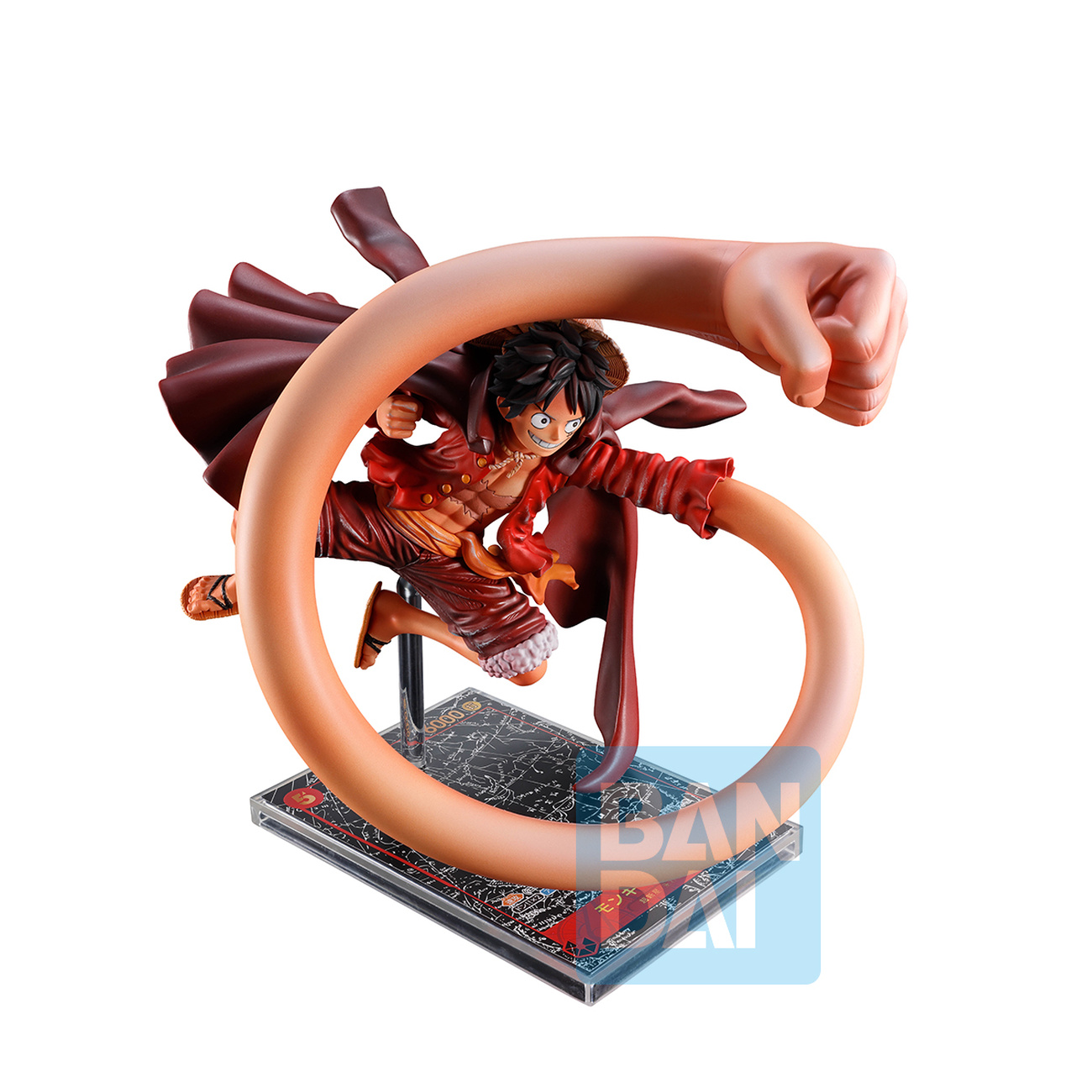 One Piece Card Game - Monkey D. Luffy Ichibansho Figur