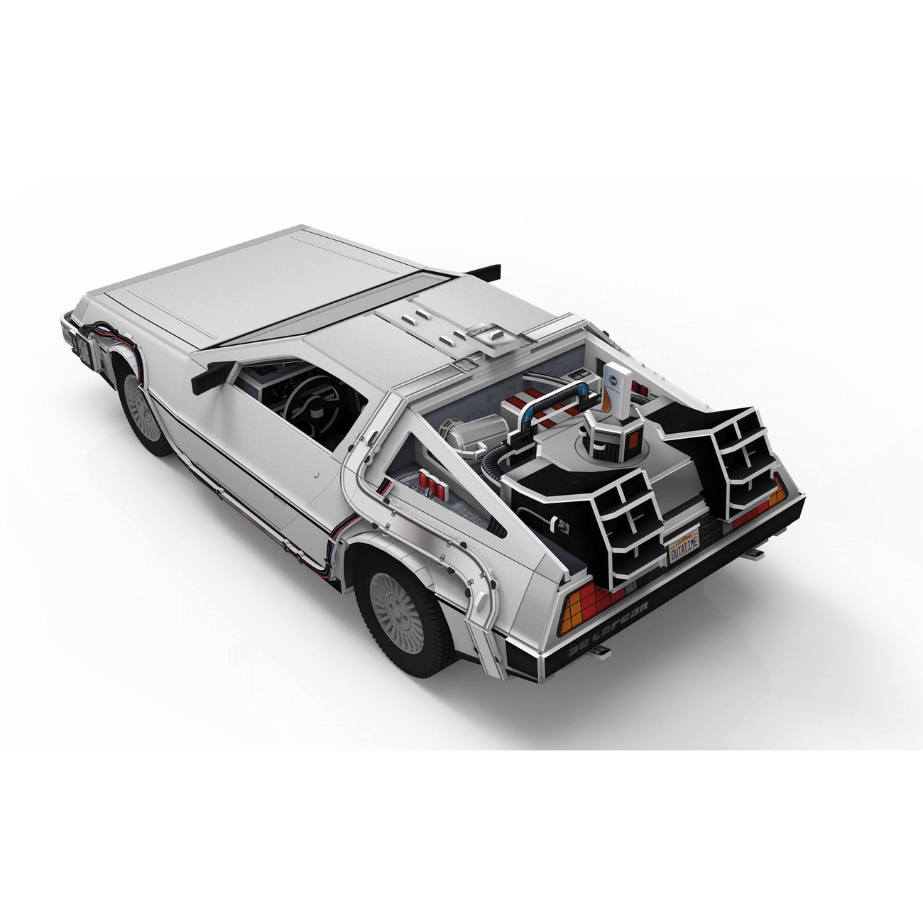 Retour vers le futur Puzzle 3D Time Machine