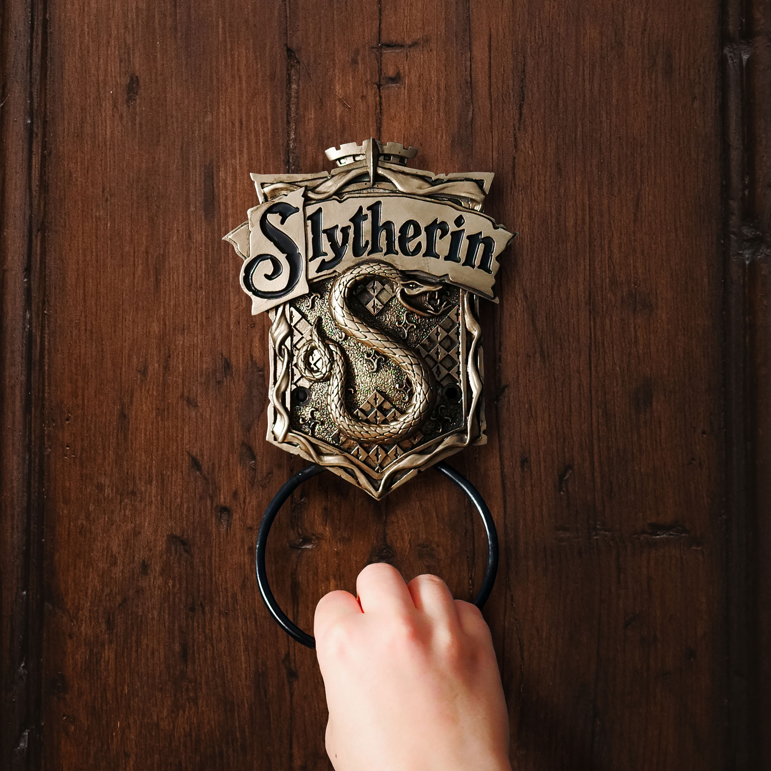 Harry Potter - Slytherin Wappen Türklopfer