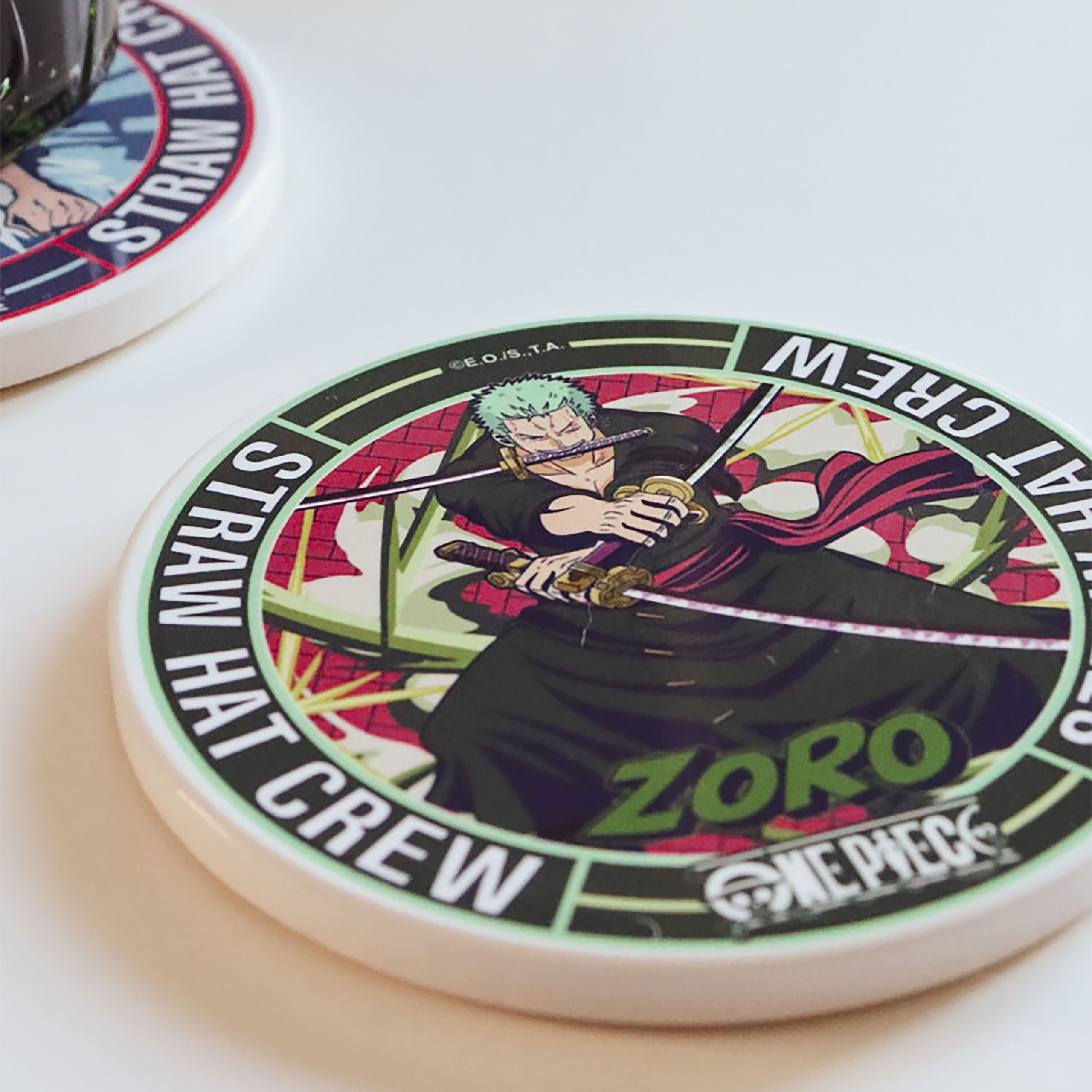 One Piece - Roronoa Zoro Glasunderlägg