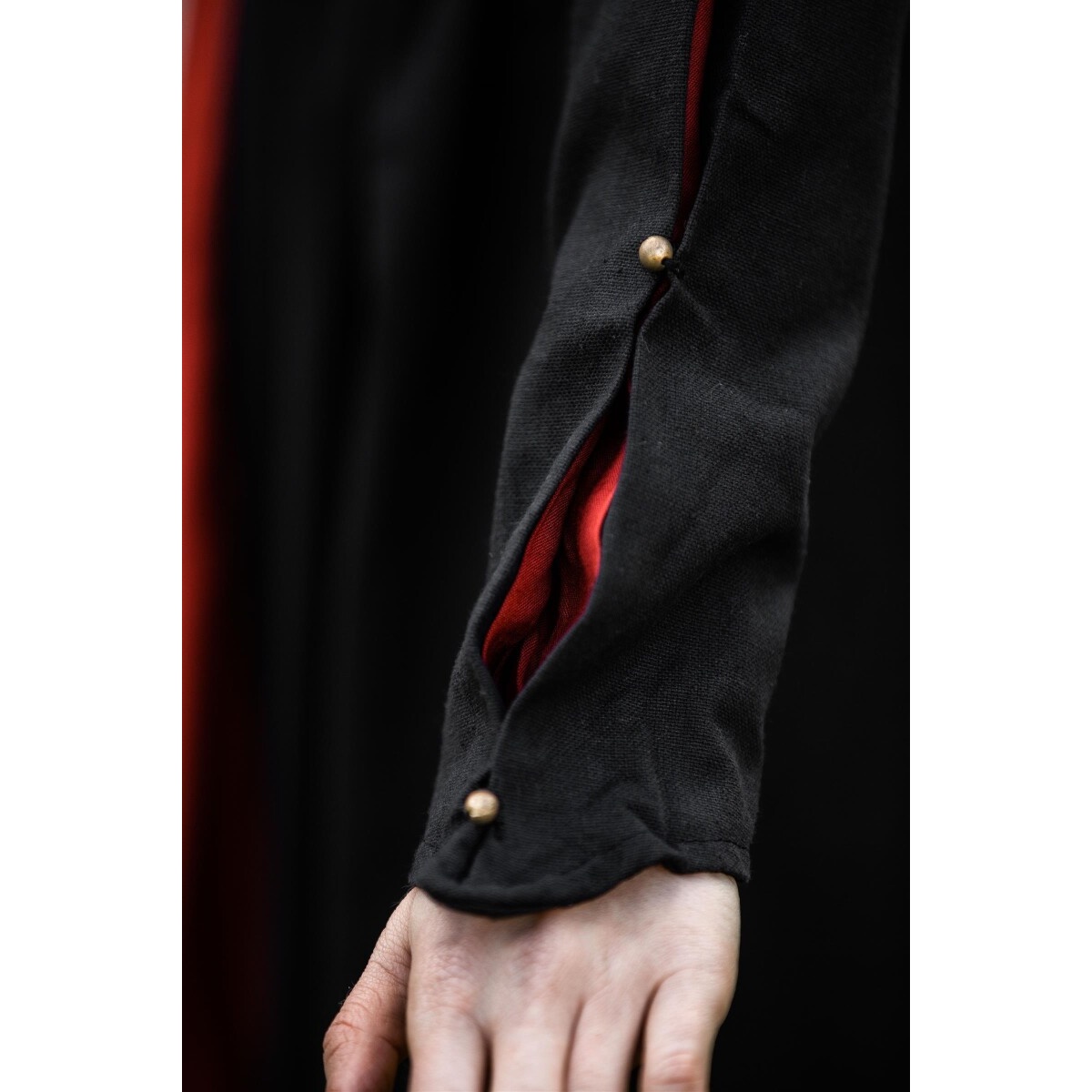 Medieval Dress Medusa black-red