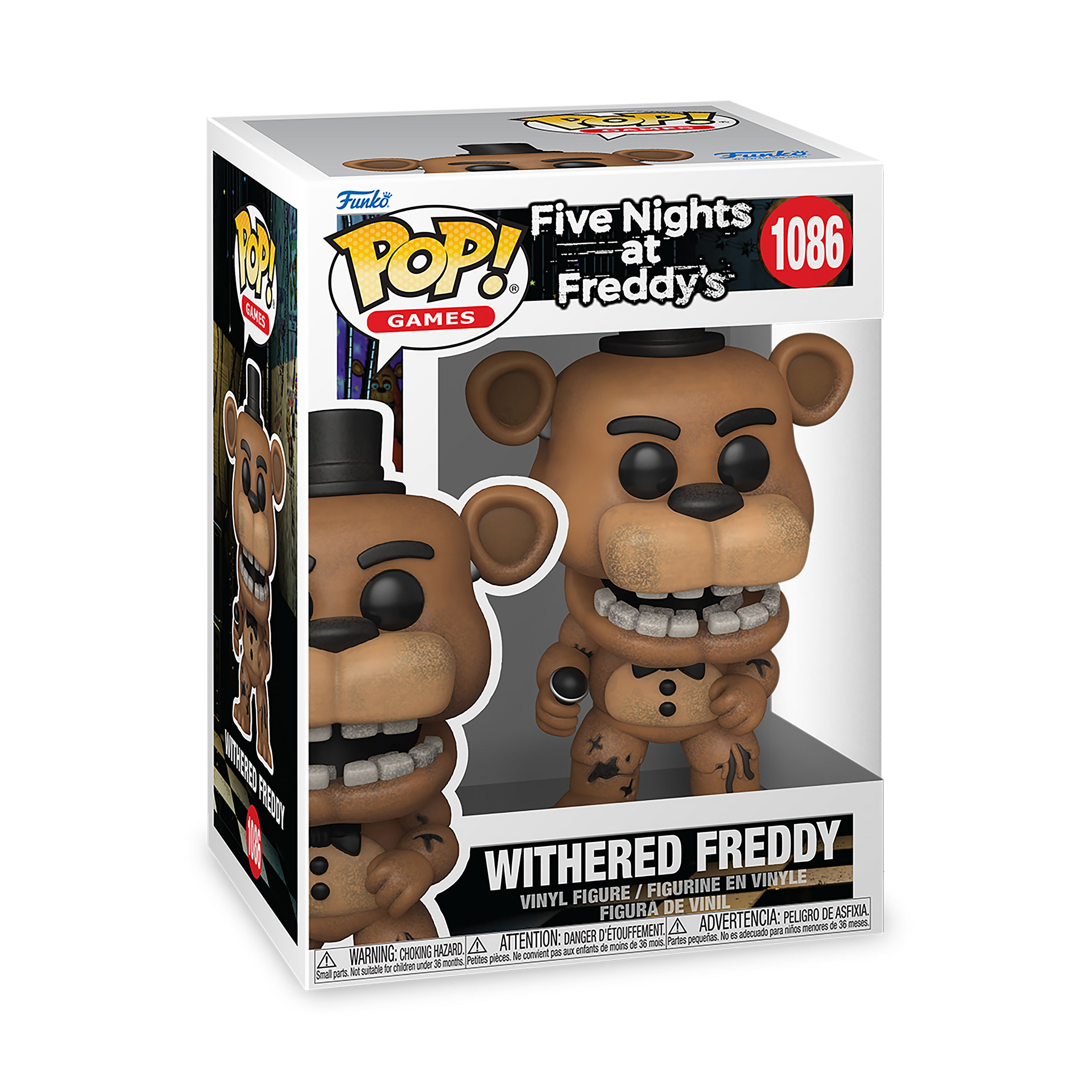 Five Nights at Freddy's - Withered Freddy Funko Pop Figure