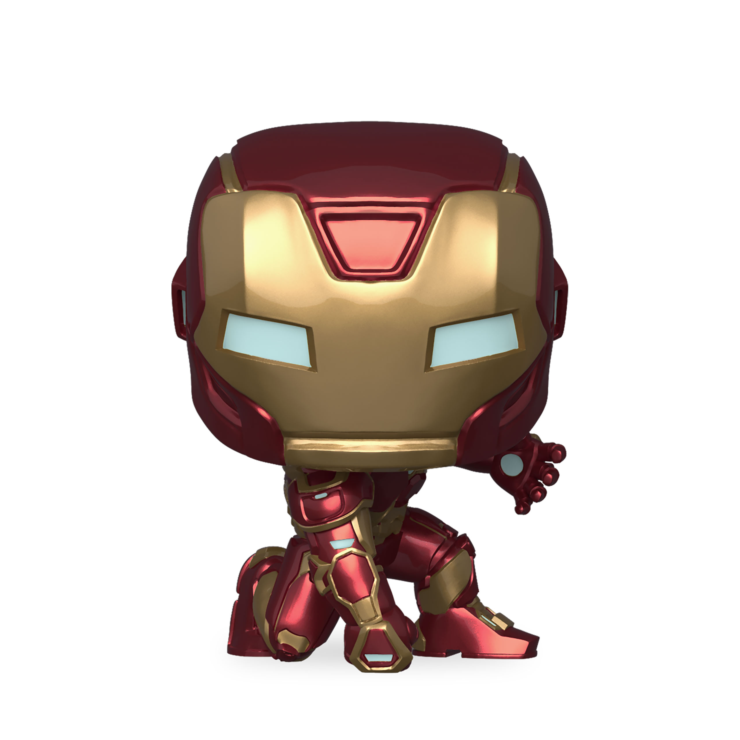 Marvel : Avengers Game - Iron Man (Stark Tech) Funko Pop Figurine à Tête Bobble