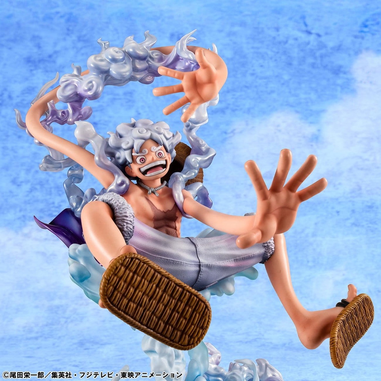 One Piece - Monkey D. Luffy Gear 5 Evolutionary History Figur