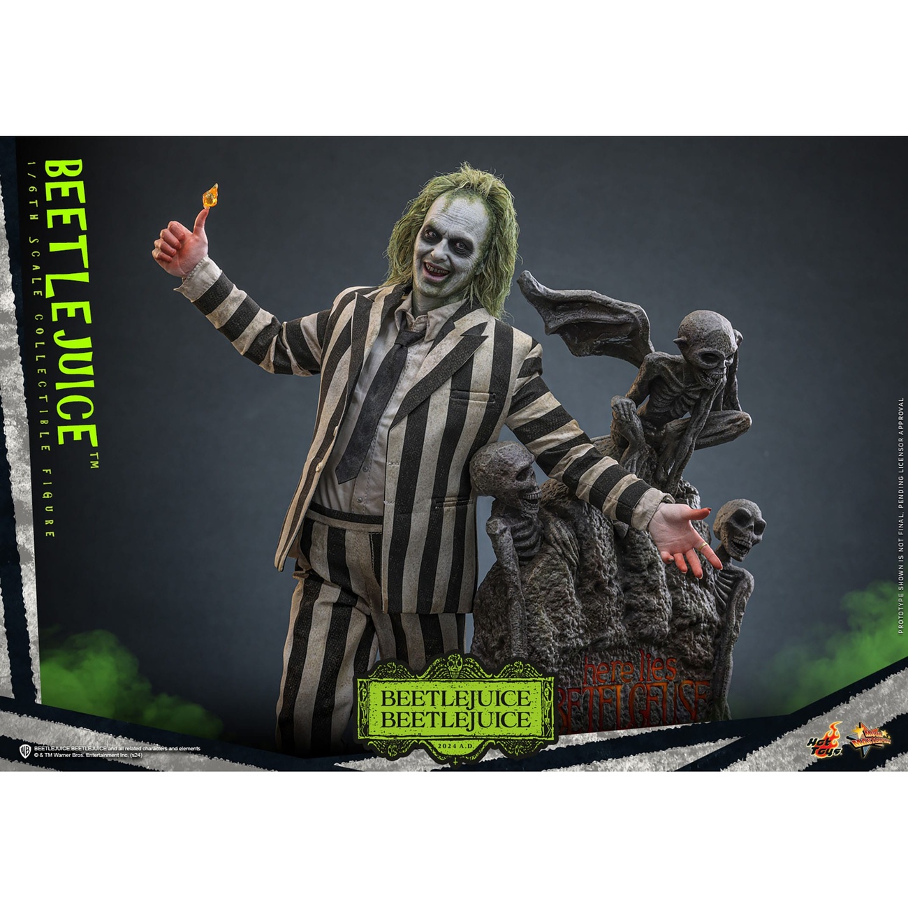 Beetlejuice action figure Masterpiece 1:6 - Beetlejuice