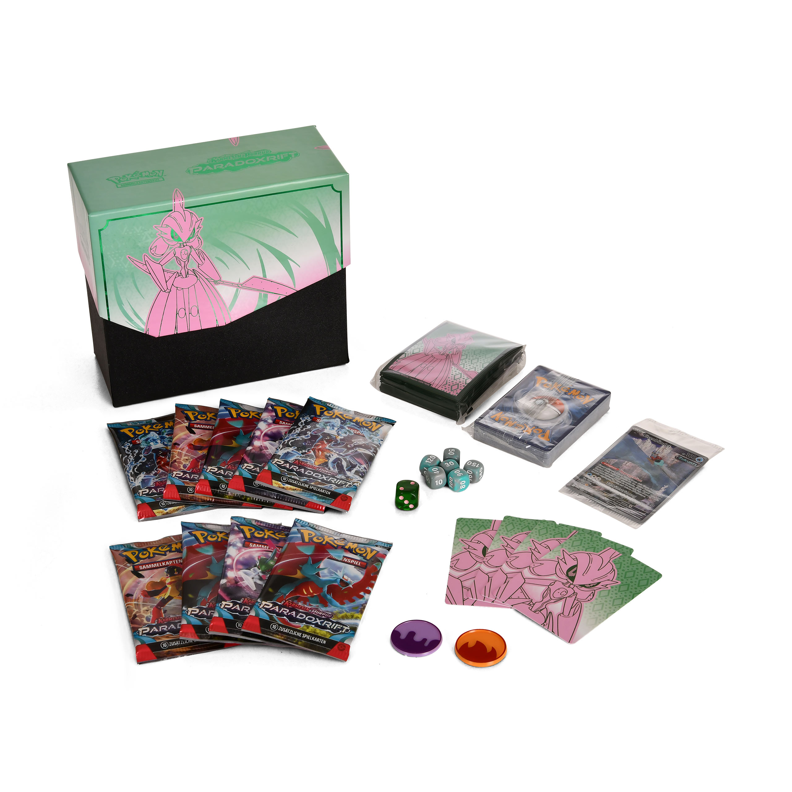 Pokemon - Crimson & Purple Iron Warrior Top Trainer Box