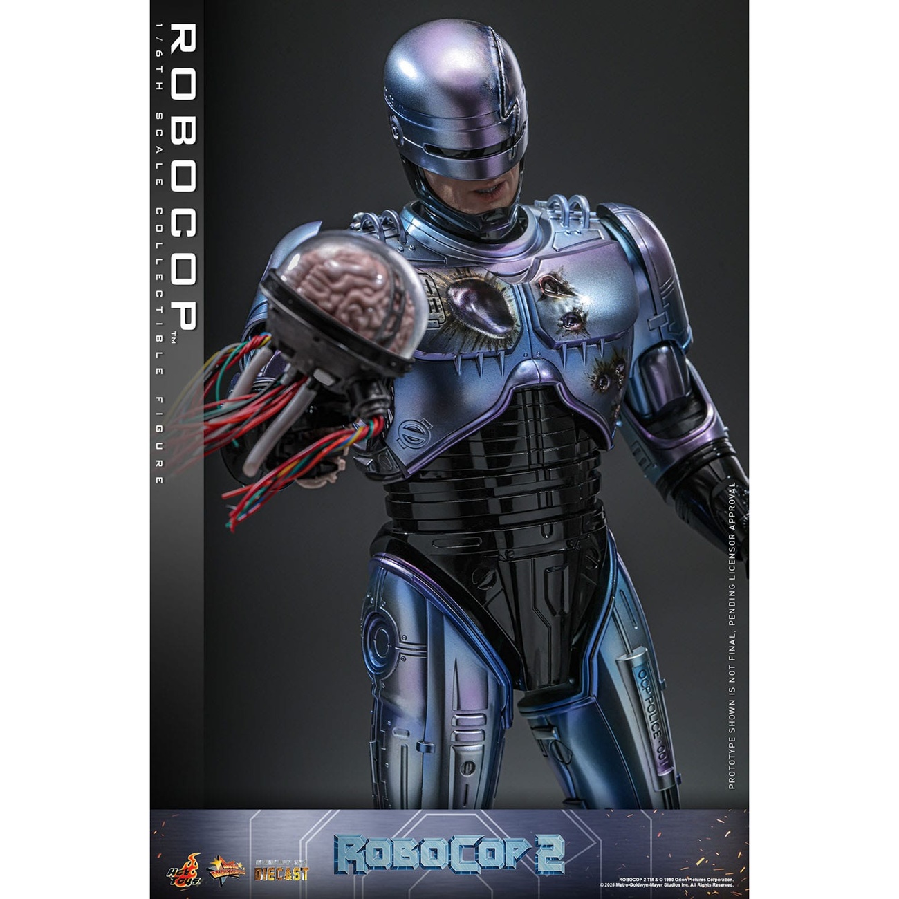 RoboCop Masterpiece action figure diecast 1:6 - RoboCop 2