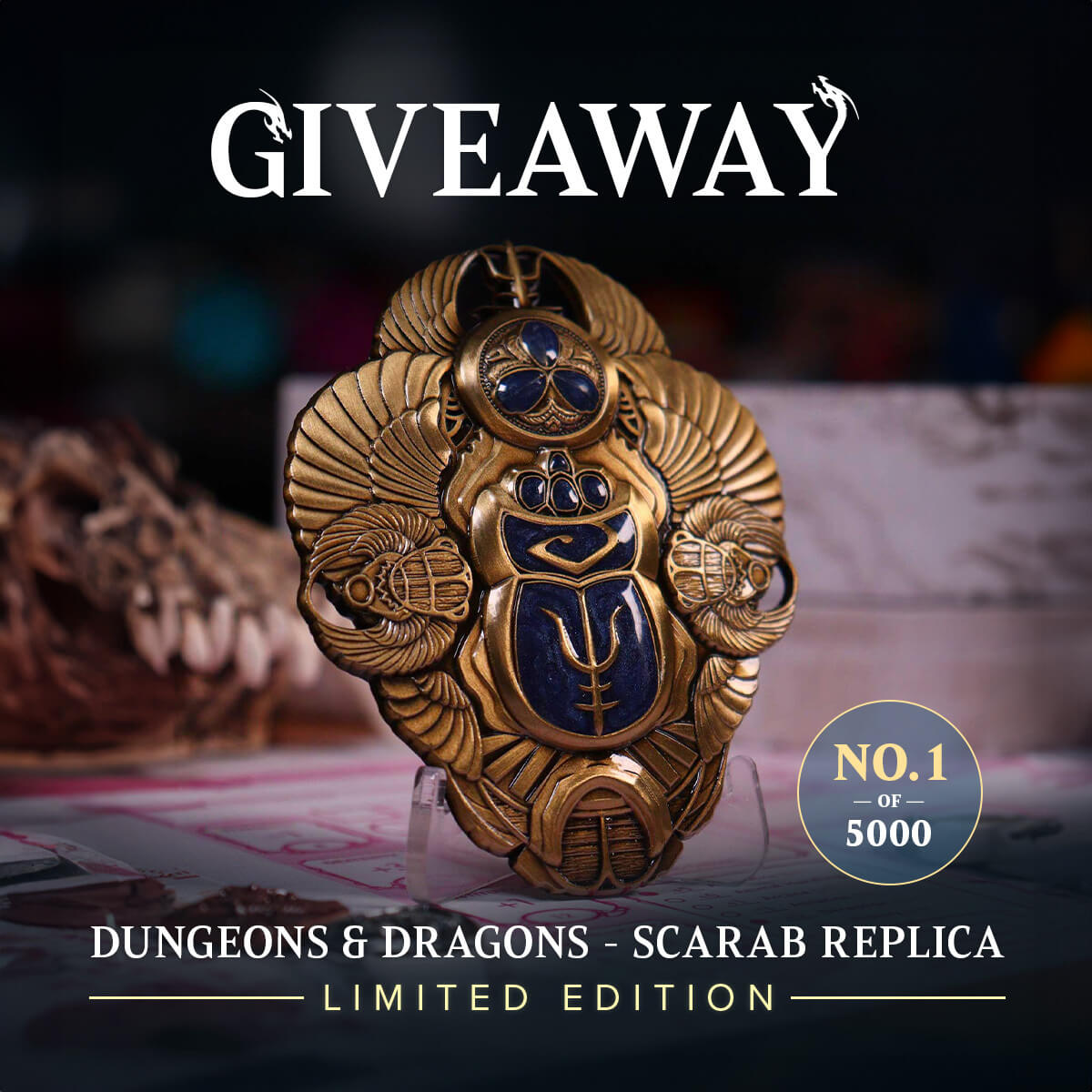 Giveaway: Dungeons & Dragons - Scara Protection Replica, limited edition, no. 1 of 5000