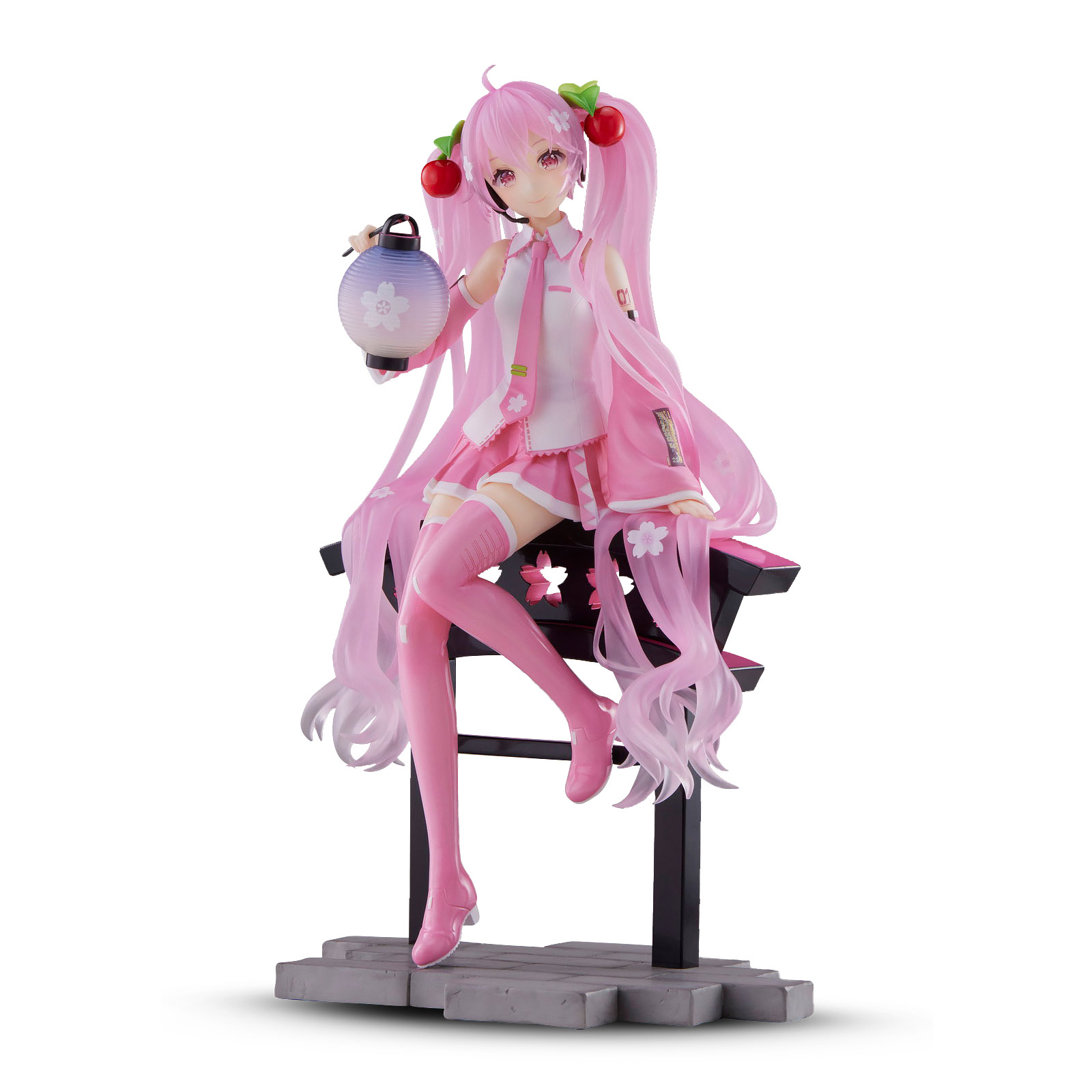 Hatsune Miku - Sakura Lantern Figur mit Leuchtfunktion