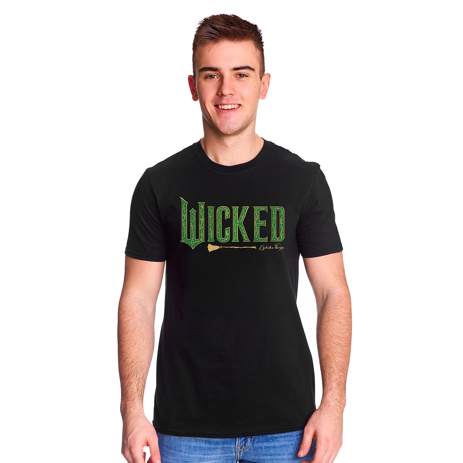 Wicked - T-shirt con logo nero