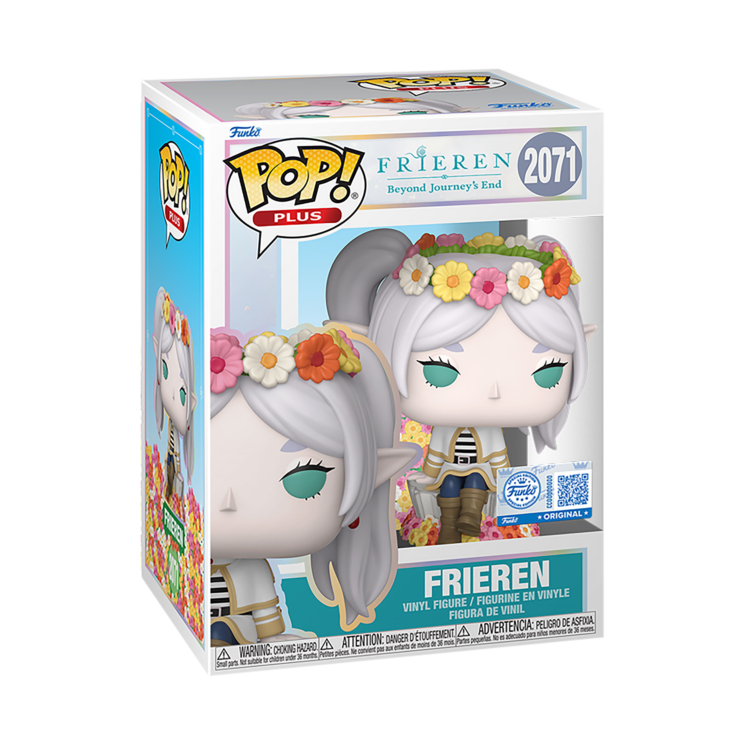 Frieren: Oltre la fine del viaggio - Frieren (Corona di fiori) Figura Funko Pop! Esclusiva