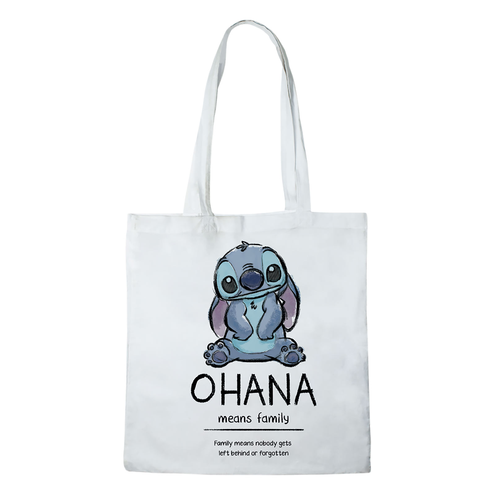 Lilo & Stitch - Ohana betekent familie Jute tas