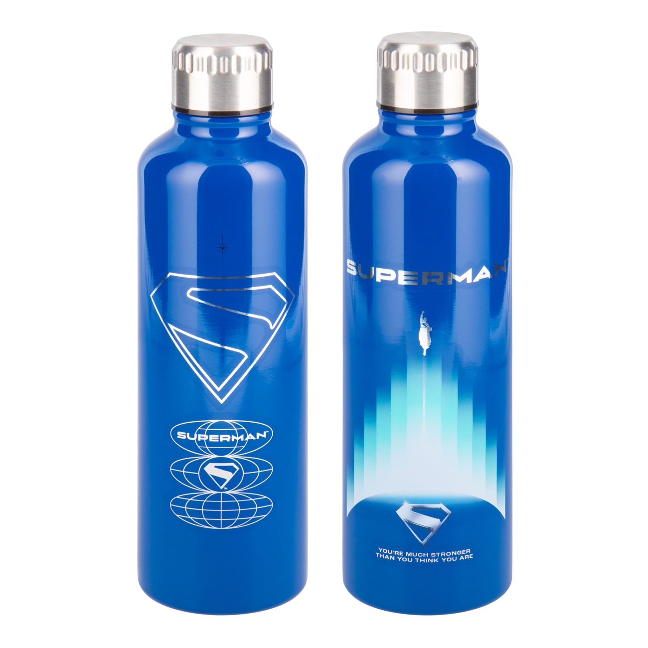 DC Comics Metal Water Bottle Superman Theatrical