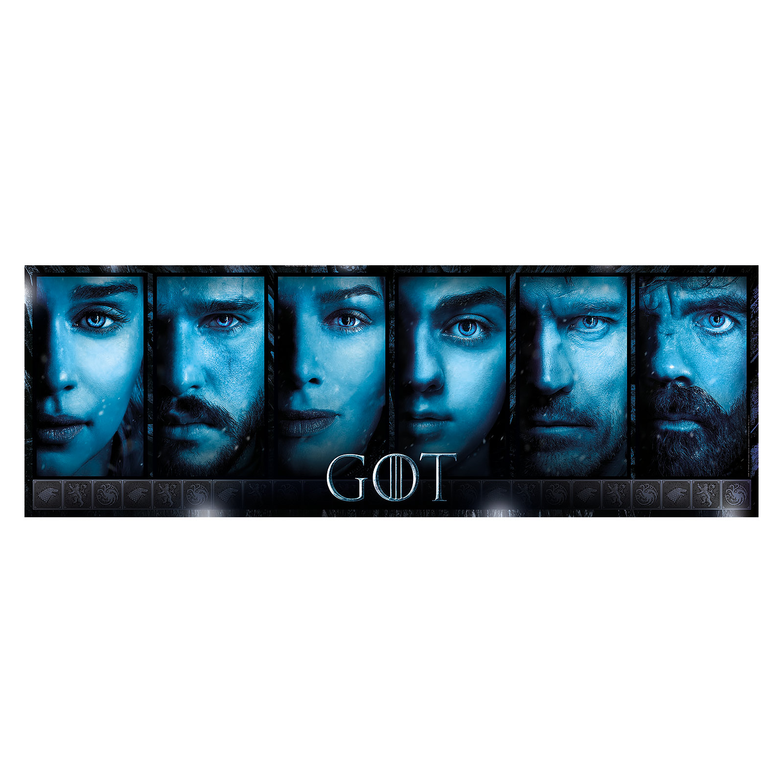 Game of Thrones - Puzzle Panorama des Personnages