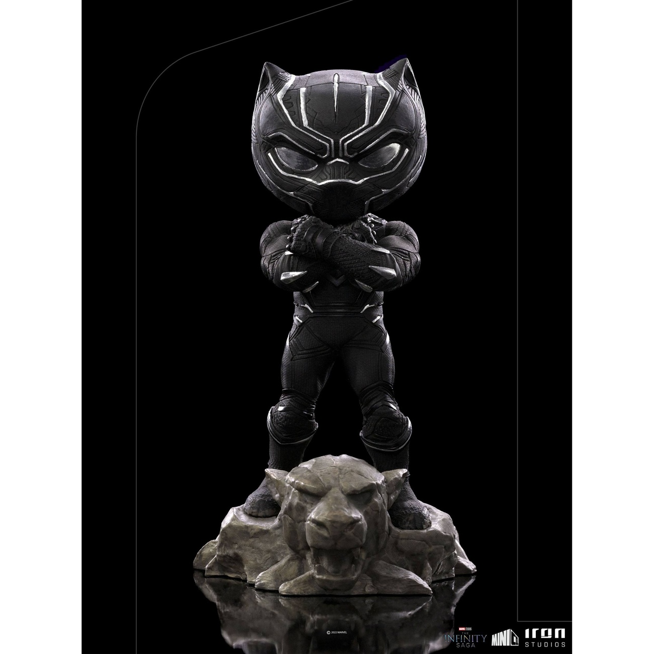 The Infinity Saga Mini Co. PVC-figur Black Panther 15 cm