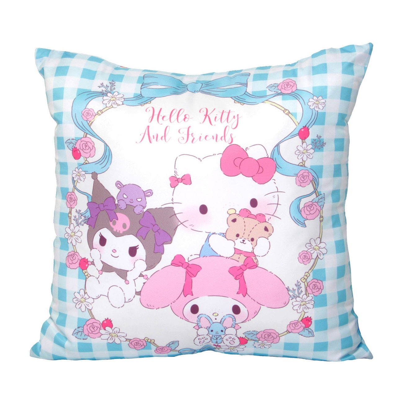 Sanrio Kissen Hello Kitty & Friends Fluffy 35 x 35 cm