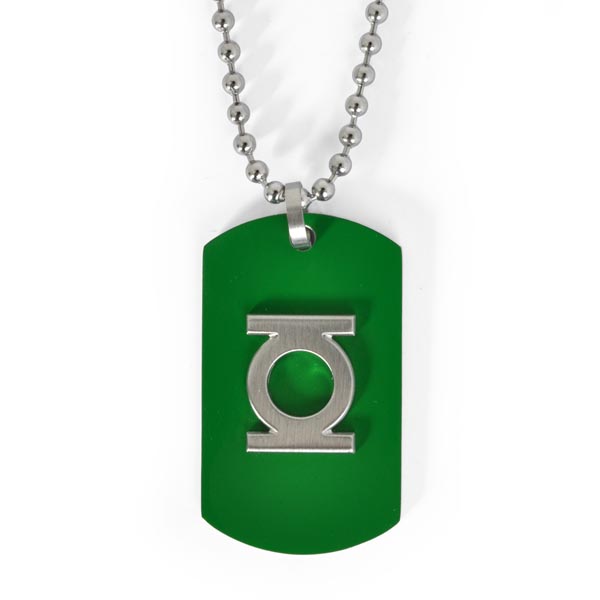 Green Lantern - Anhänger grün an Kette