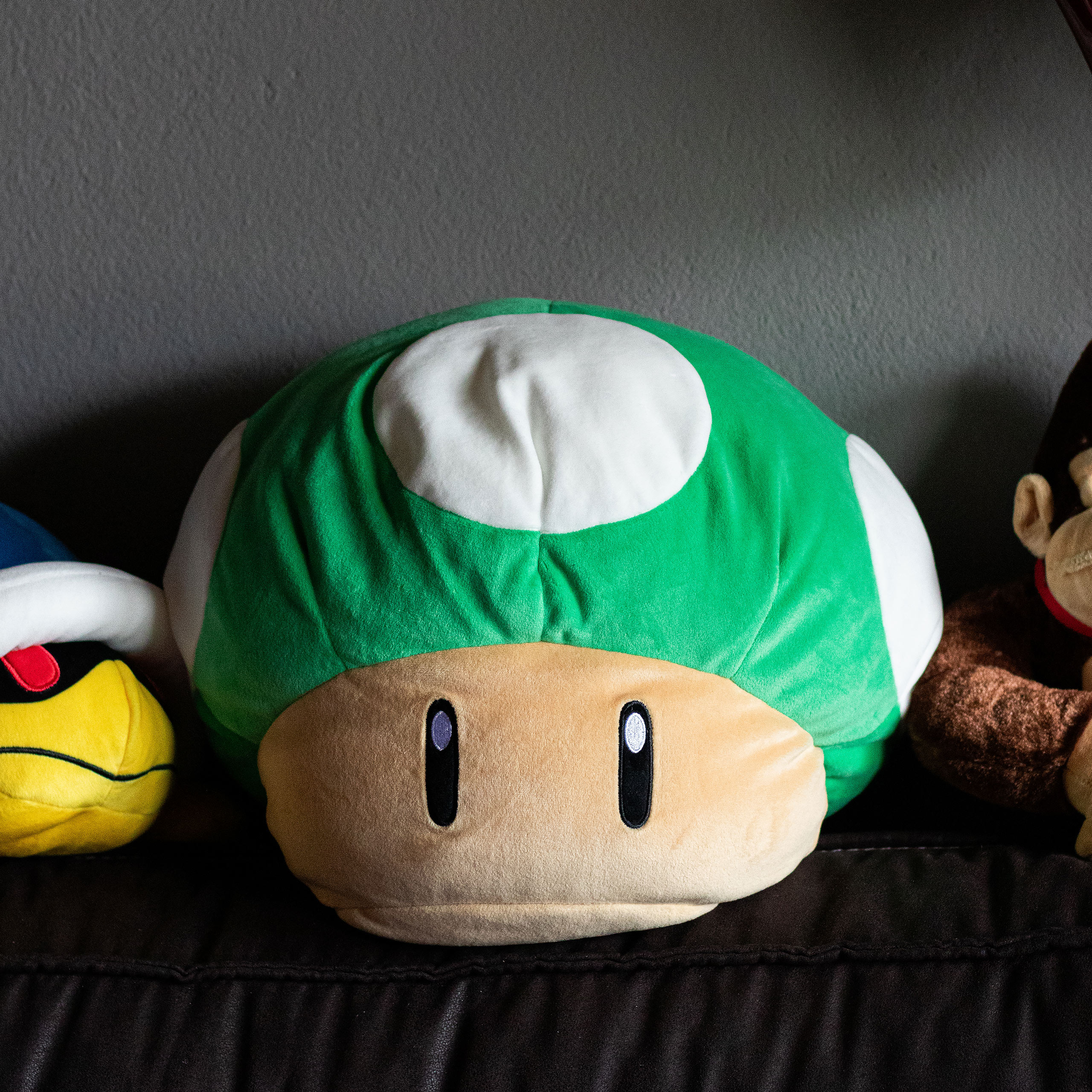 Super Mario - Figurine en Peluche Champignon 1 UP XL