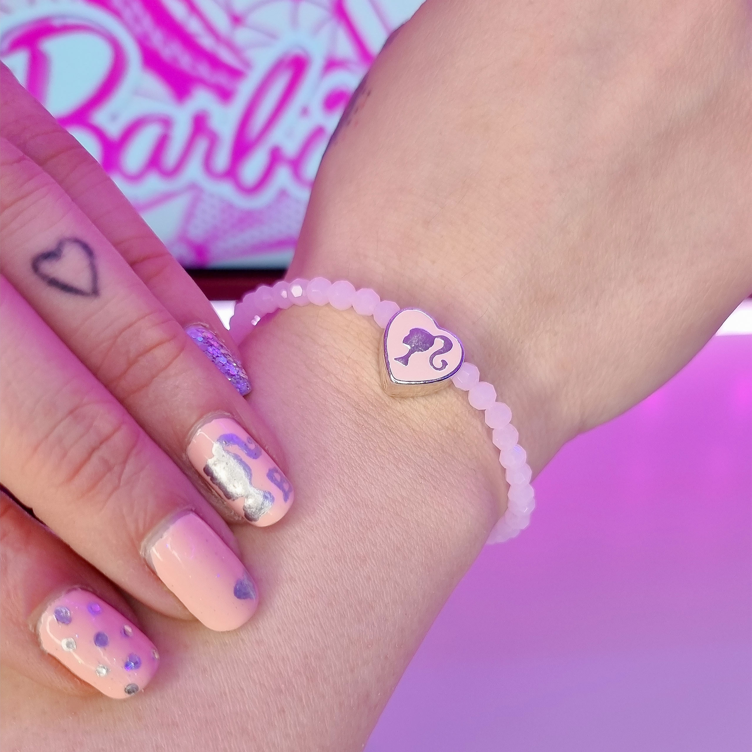 Barbie - Silhouette Perlen Armband