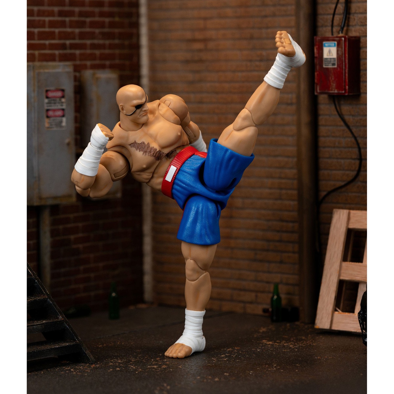 Ultra Street Fighter II: The Final Challengers Actionfigur 1/12 Sagat 19 cm