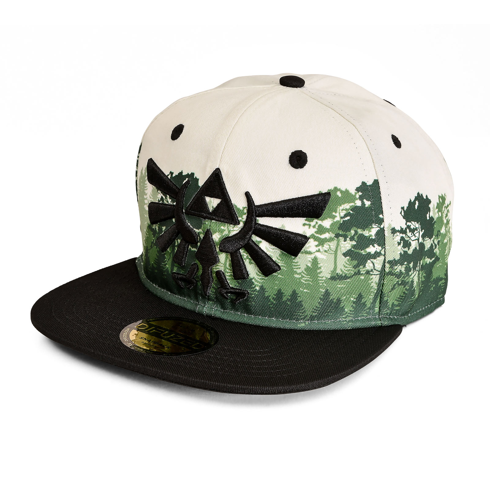 Zelda - Hyrule Green Forest Snapback Cap