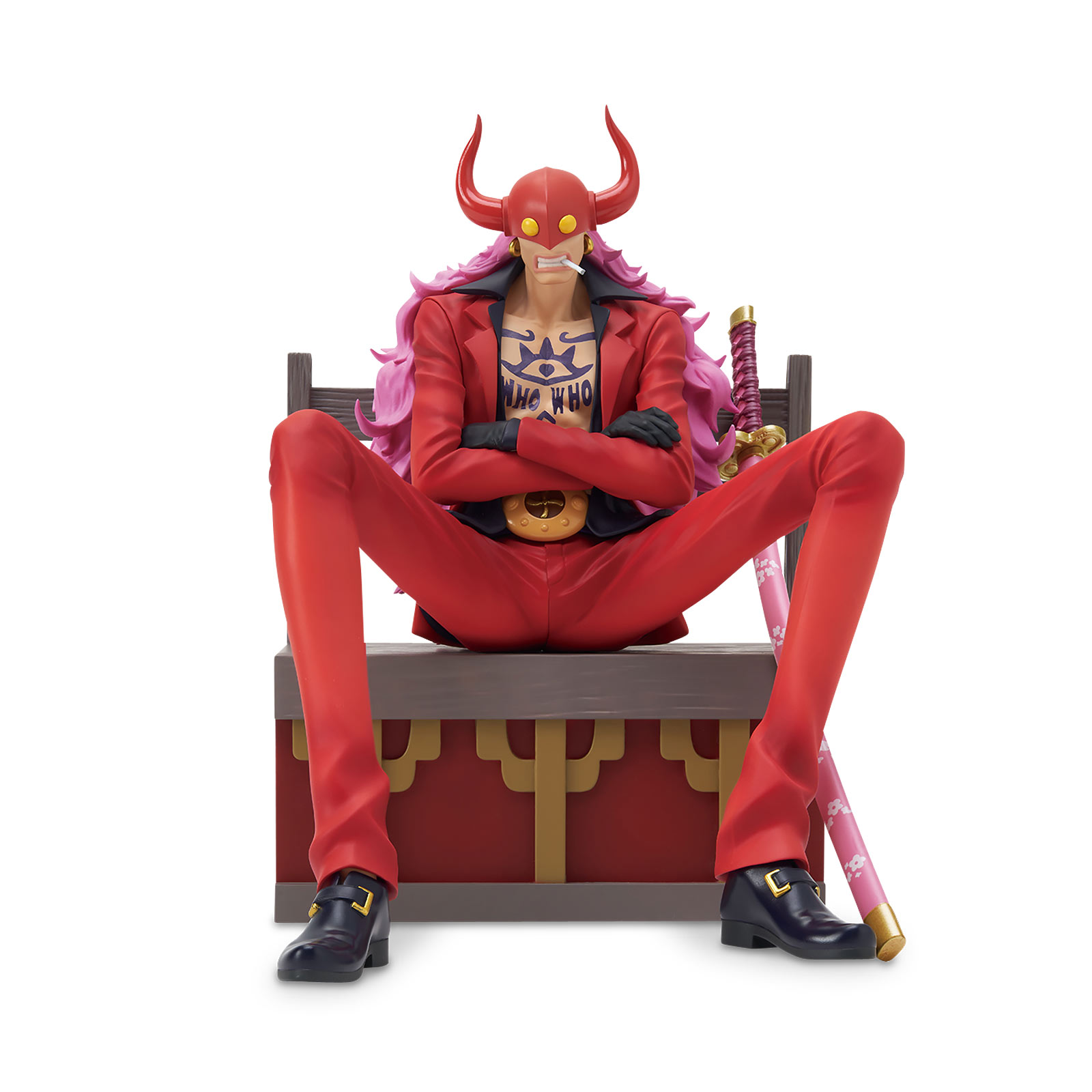 Bandai Ichibansho Figura Who's Who (Tobiroppo) – One Piece – Statua Da Collezione In Posa Iconica, 11,9 Cm