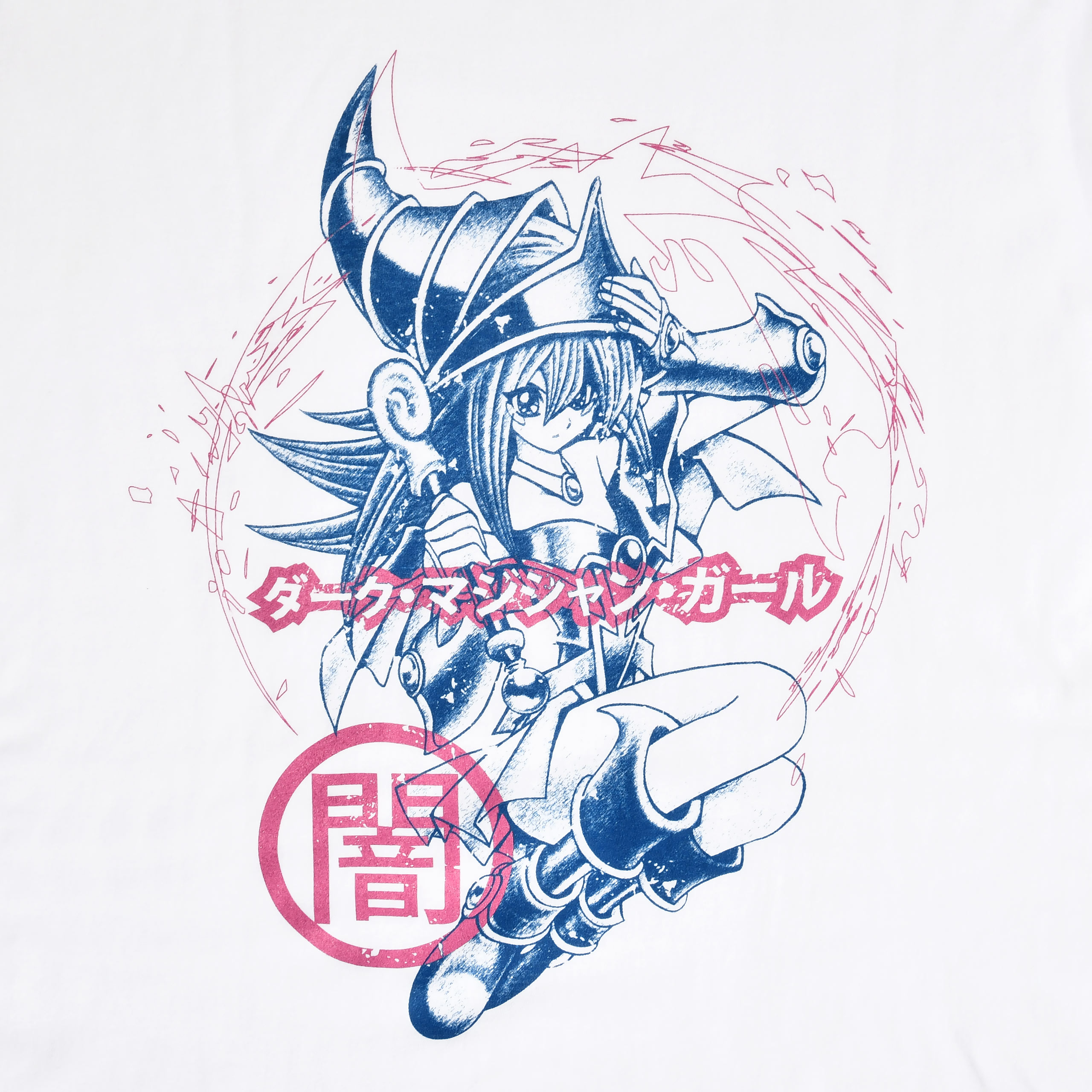 Yu-Gi-Oh! - Camiseta Dark Burning blanca