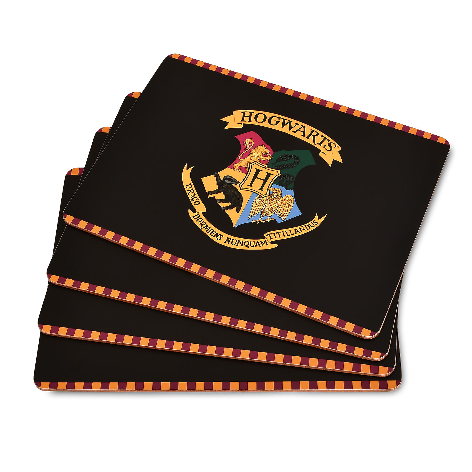 Harry Potter - Hogwarts Wappen Tischset 4-teilig