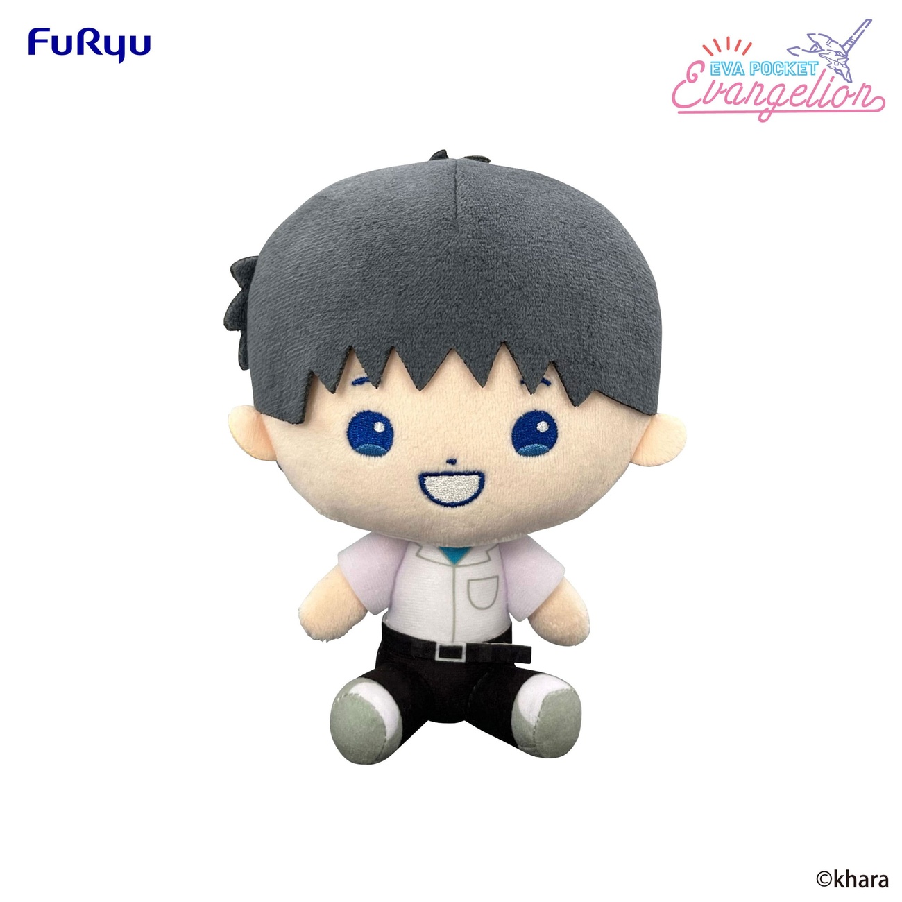 Neon Genesis Evangelion Eva Pocket Plüschfigur Shinji 17 cm
