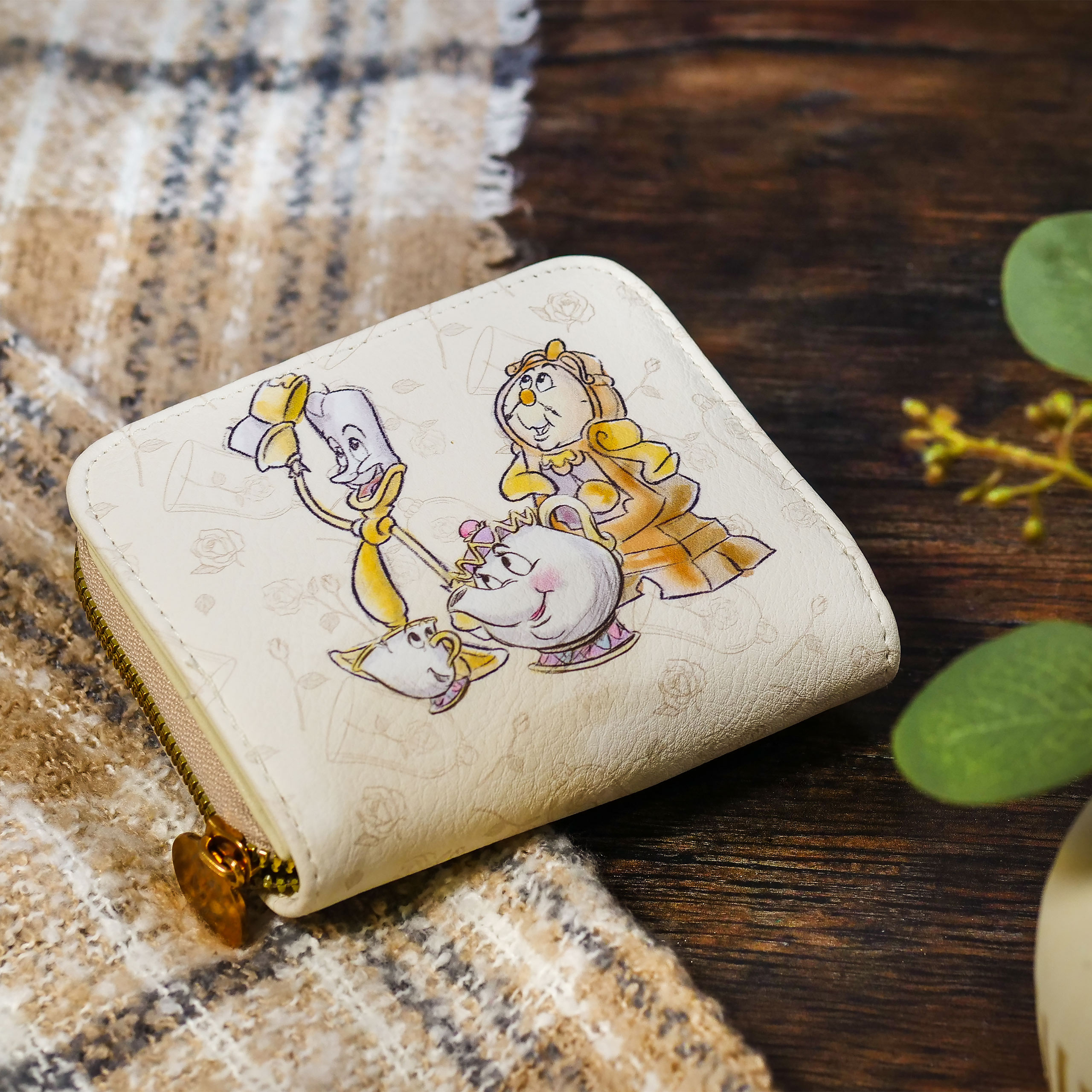 Beauty and the Beast - Mrs Potts, Chip, Lumiere, Cogsworth Wallet