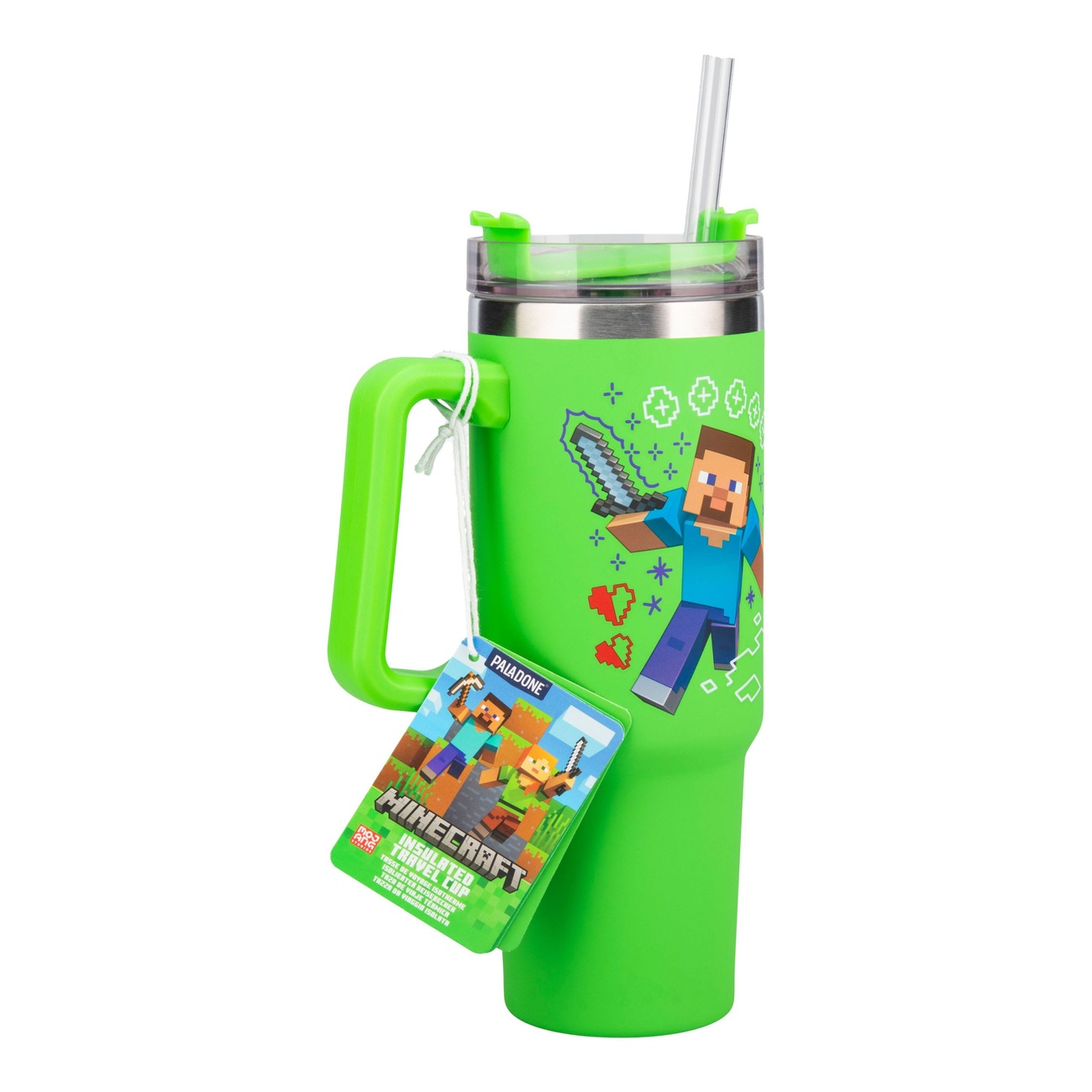 Vaso Minecraft To Go Green