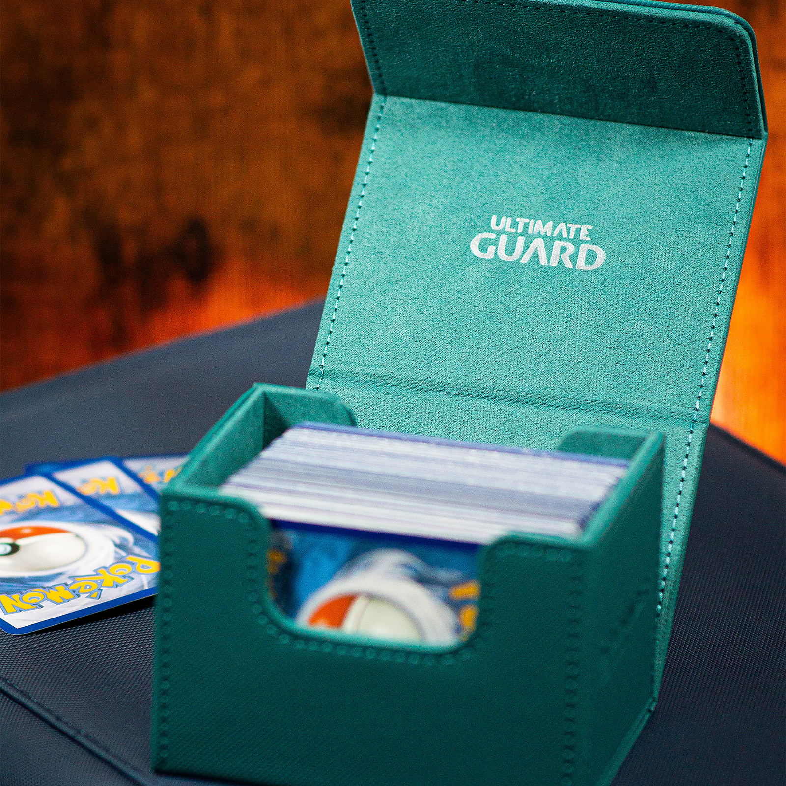 Sammelkartenbox Ultimate Guard 100+ petrol