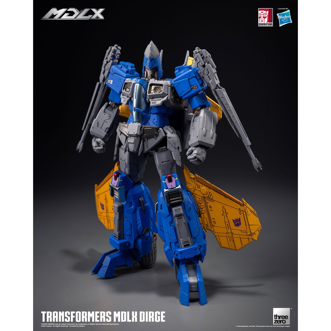 Transformers MDLX Actionfigur Dirge 20 cm
