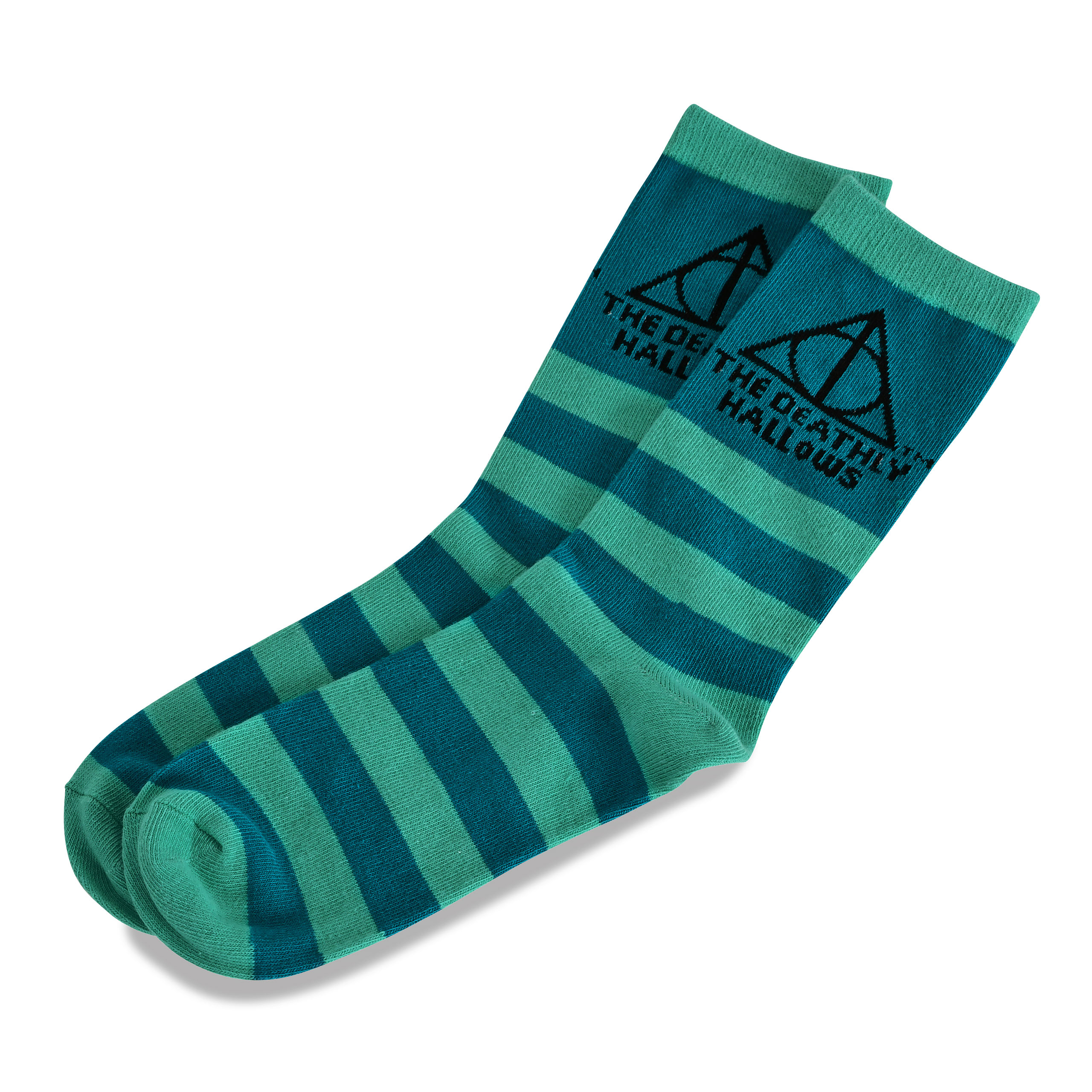 Harry Potter - Deathly Hallows Socken blau-grün