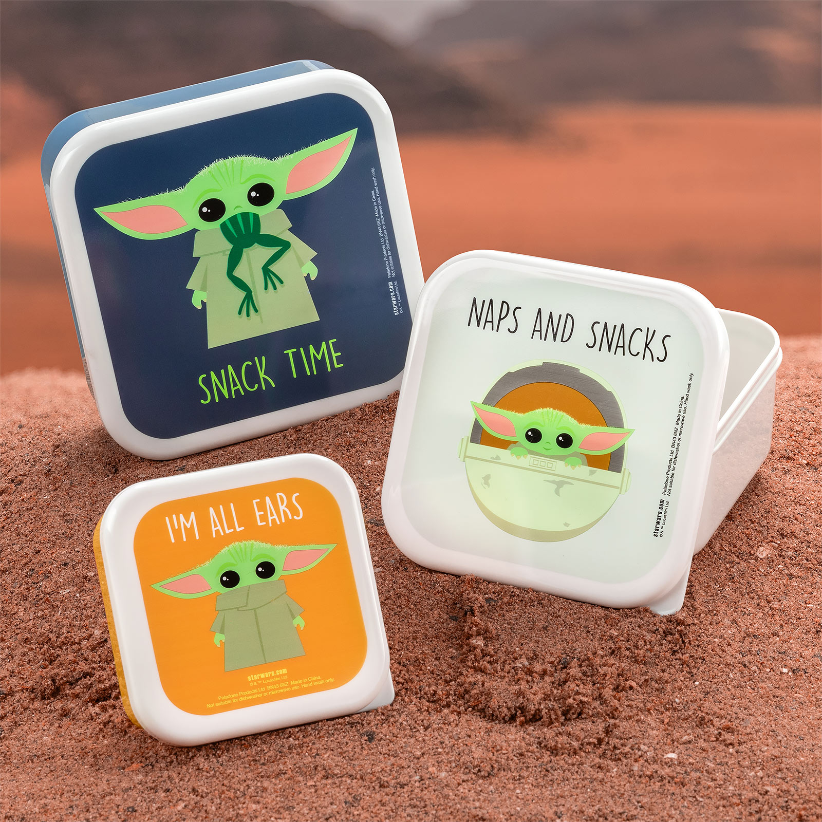 The Child Snack Boxes Set of 3 - Star Wars The Mandalorian