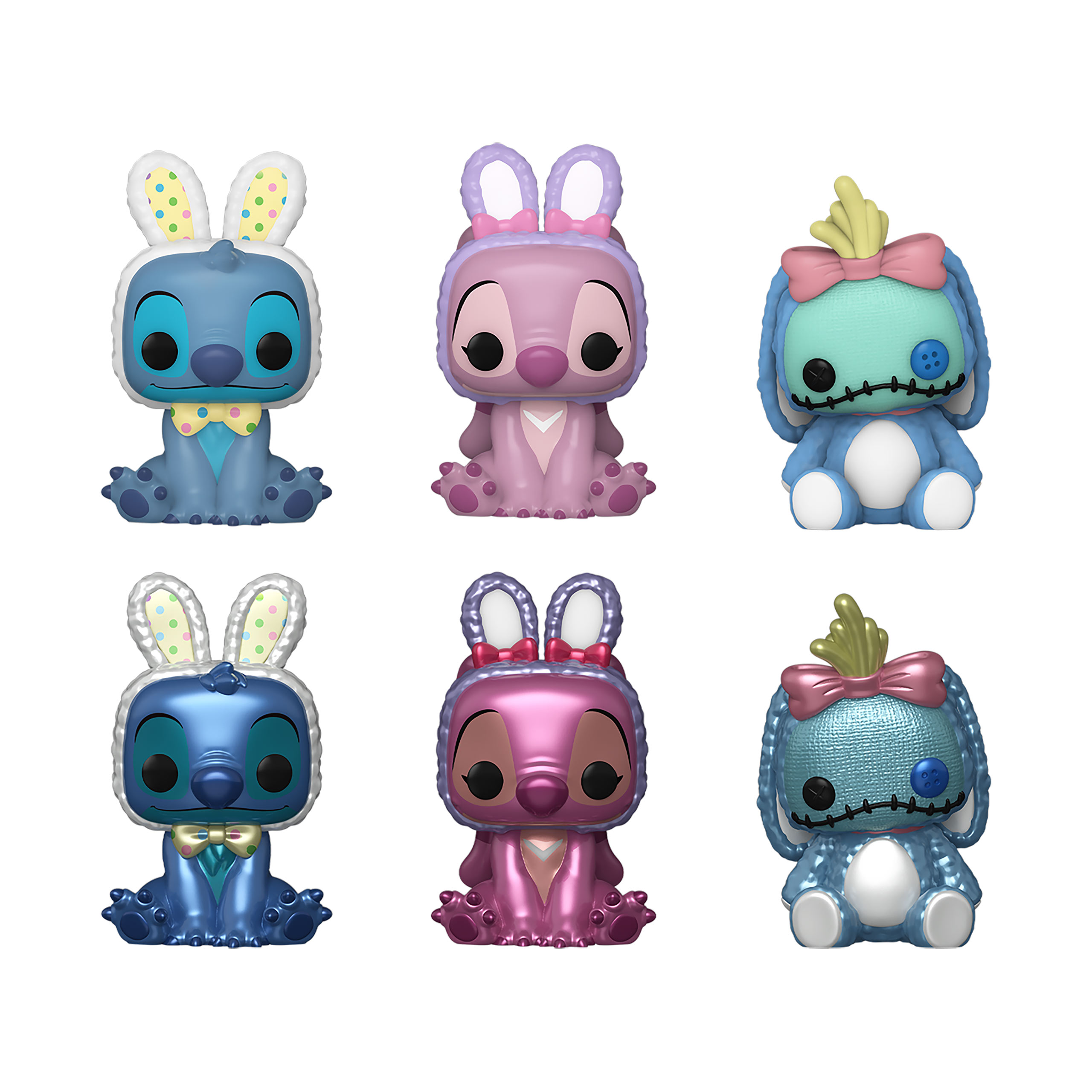 Stitch e Angel Mystery Funko Bitty Pop Egg - Lilo & Stitch