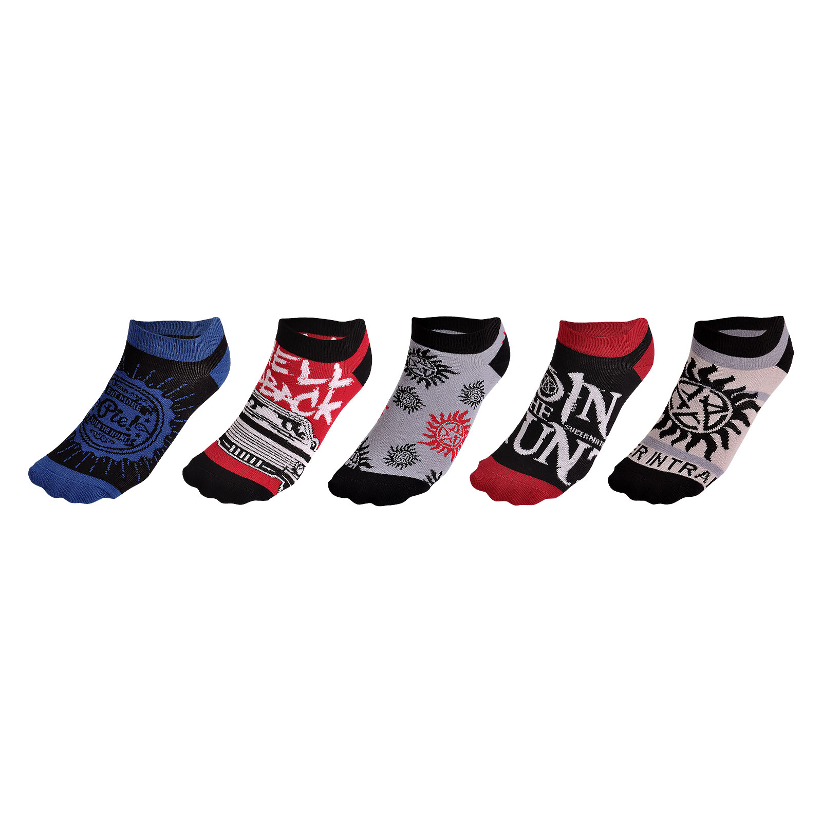 Supernatural - Symbols Socks 5-set