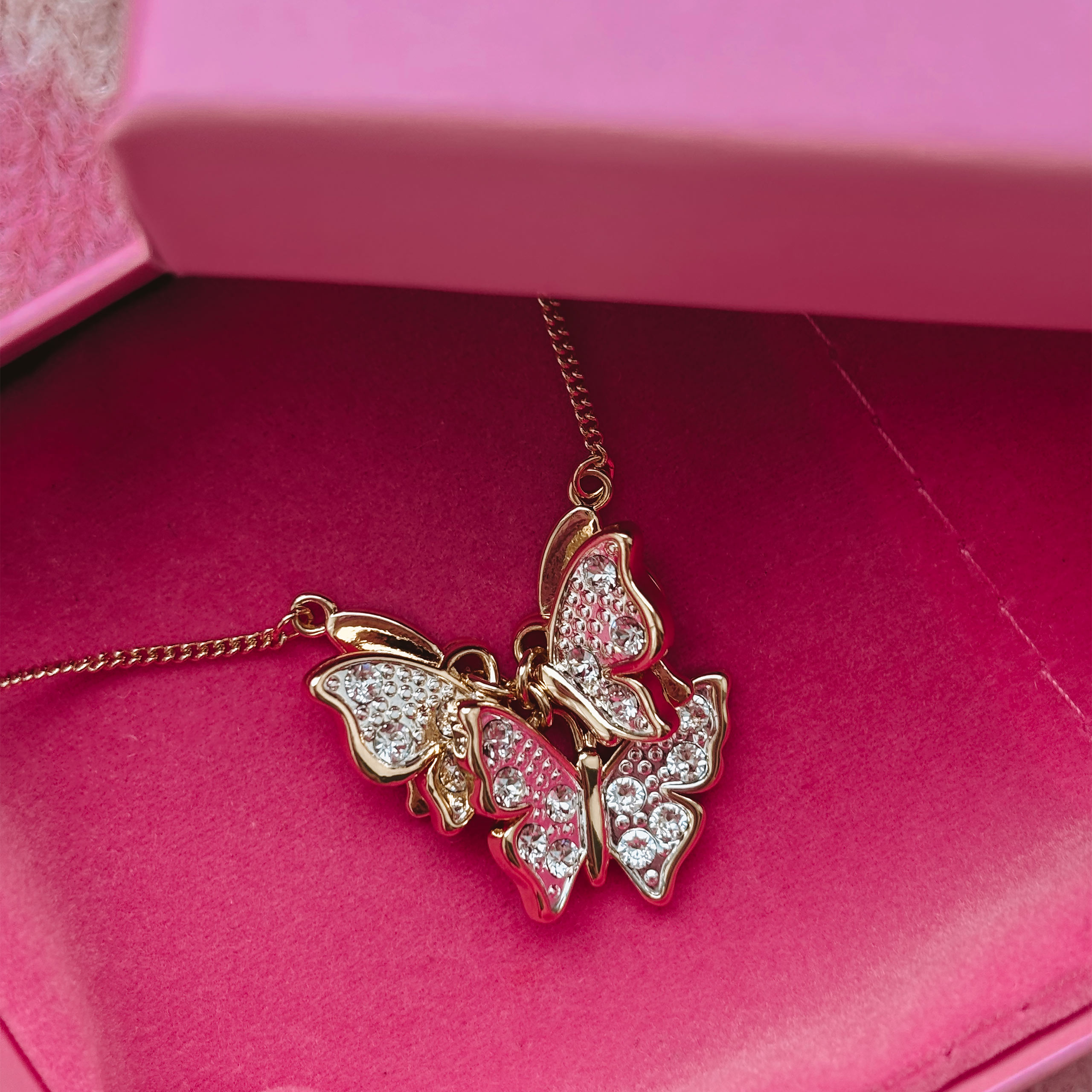 Wicked - Glinda Vlinder Ketting