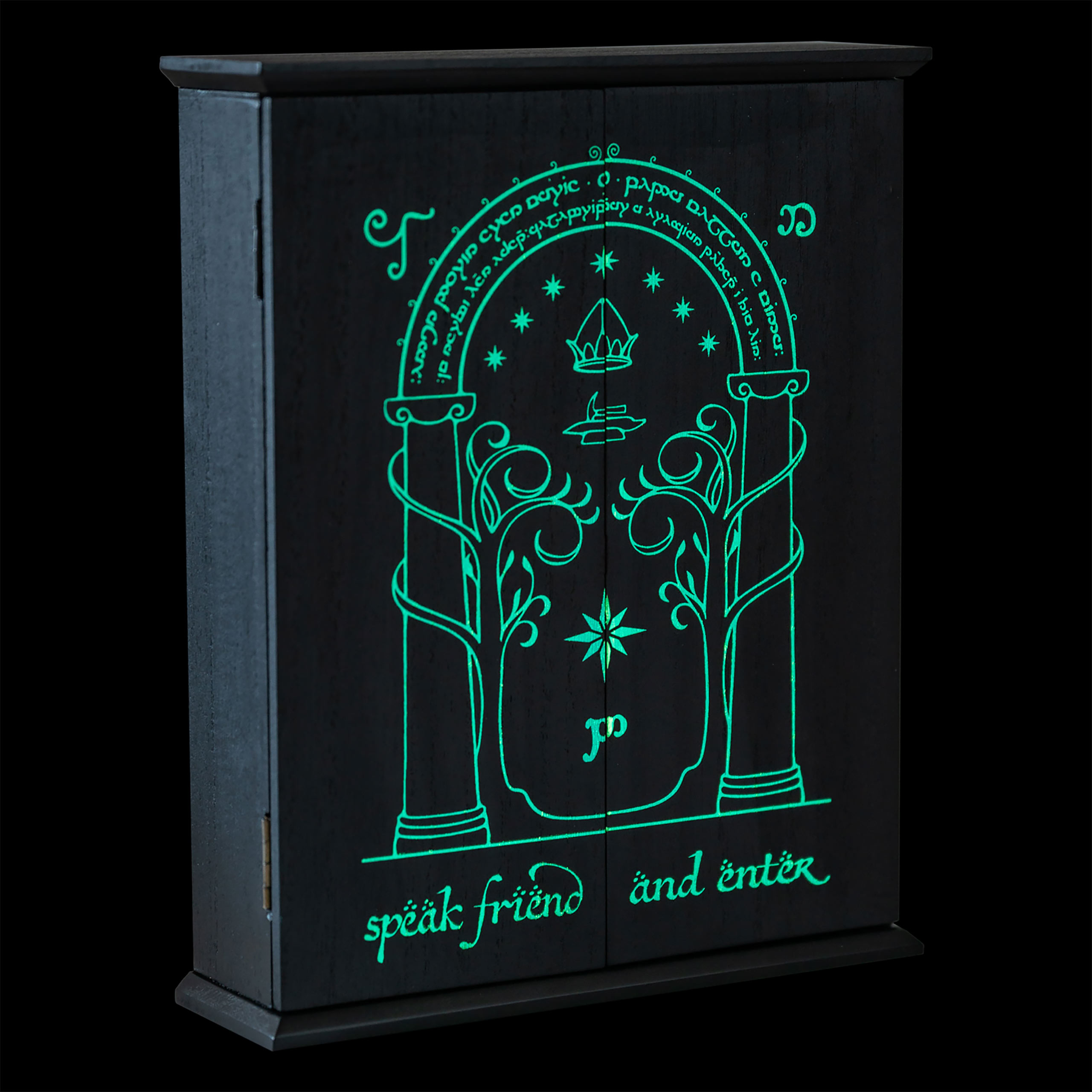 Lord of the Rings - The Doors of Durin Key Box with Glow in the Dark Effect