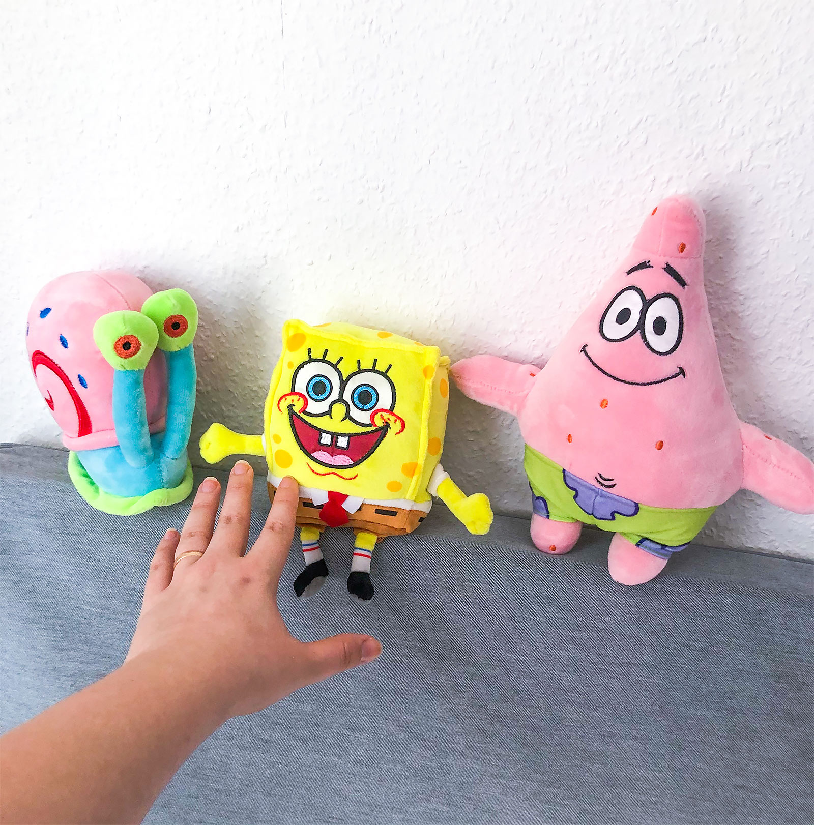 SpongeBob - Gary Pluche Figuur 16 cm